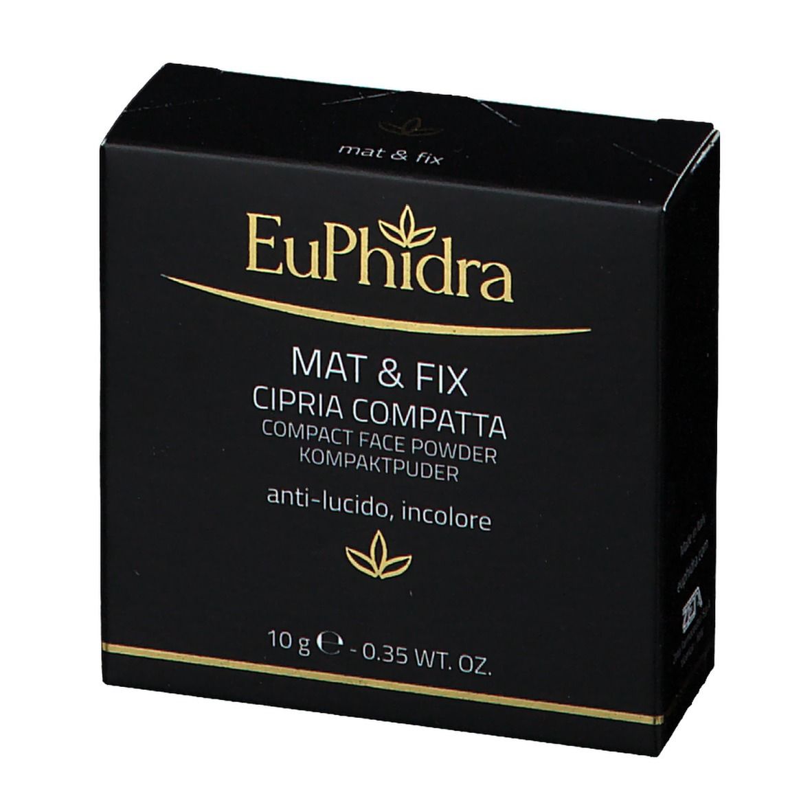 EuPhidra Mat & Fix Cipria Compatta Anti-lucido
