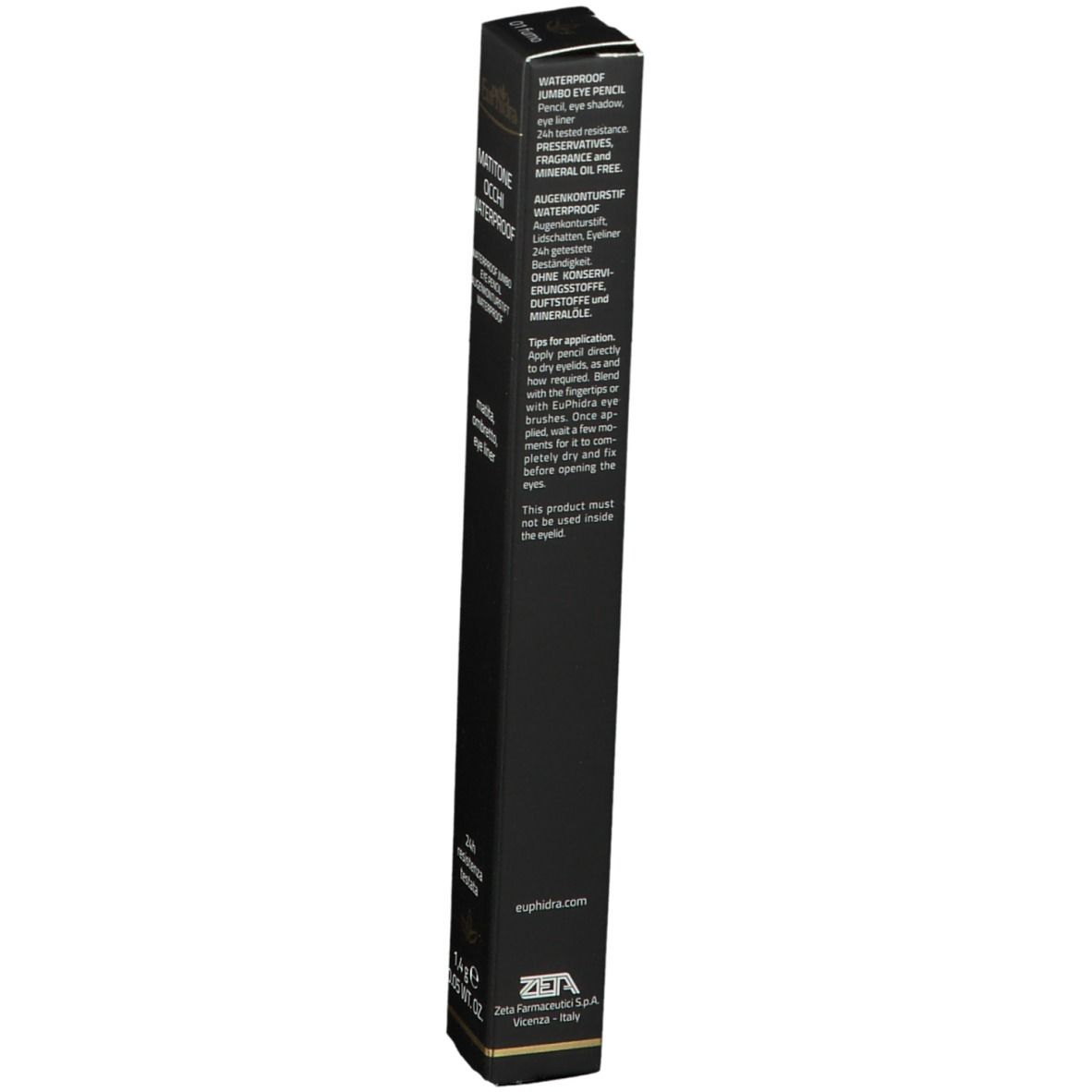 EuPhidra Matitone Waterproof 01 Fumo