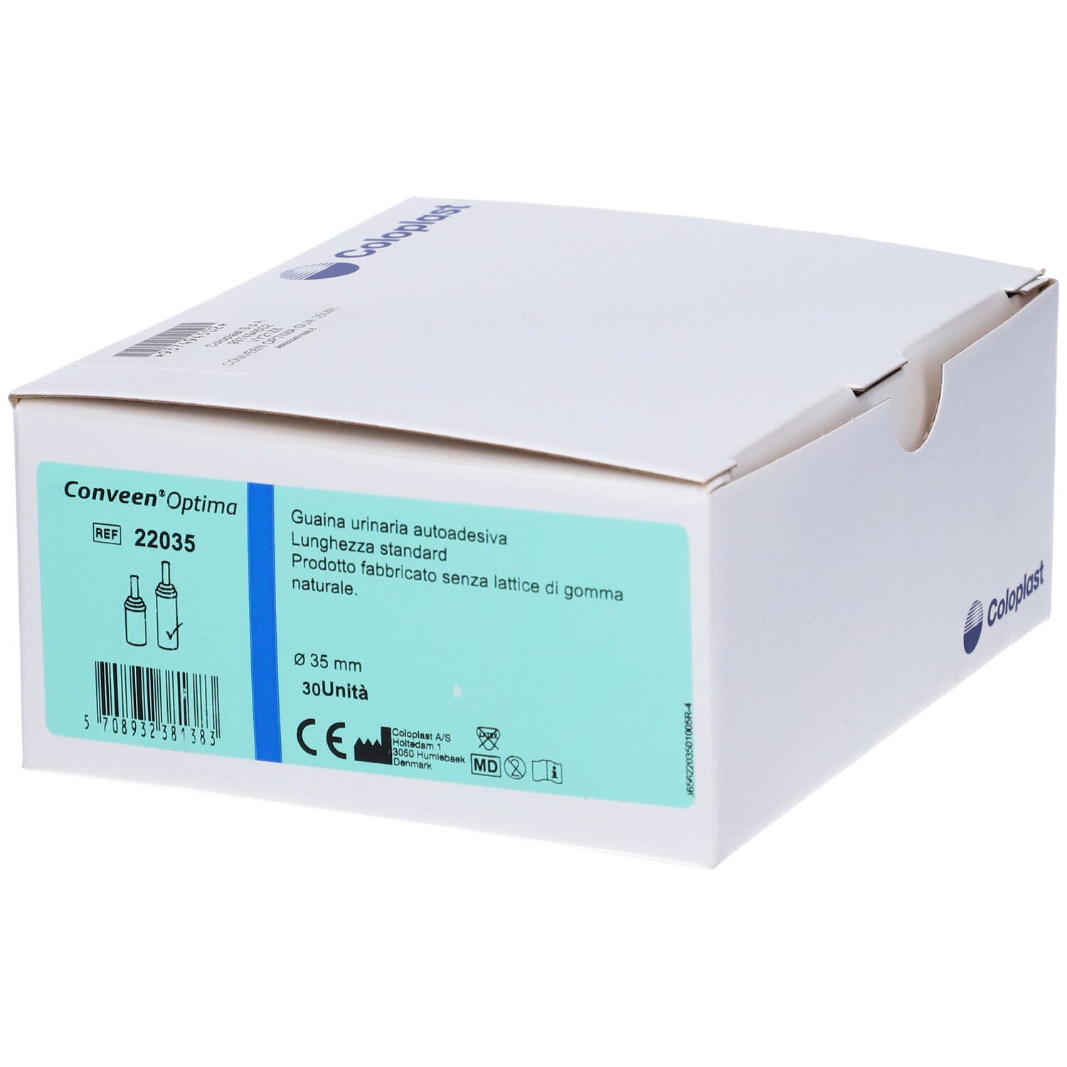Guaina Adesiva Conveen Optima Silicone Diametro 35 Mm 30 Pezzi