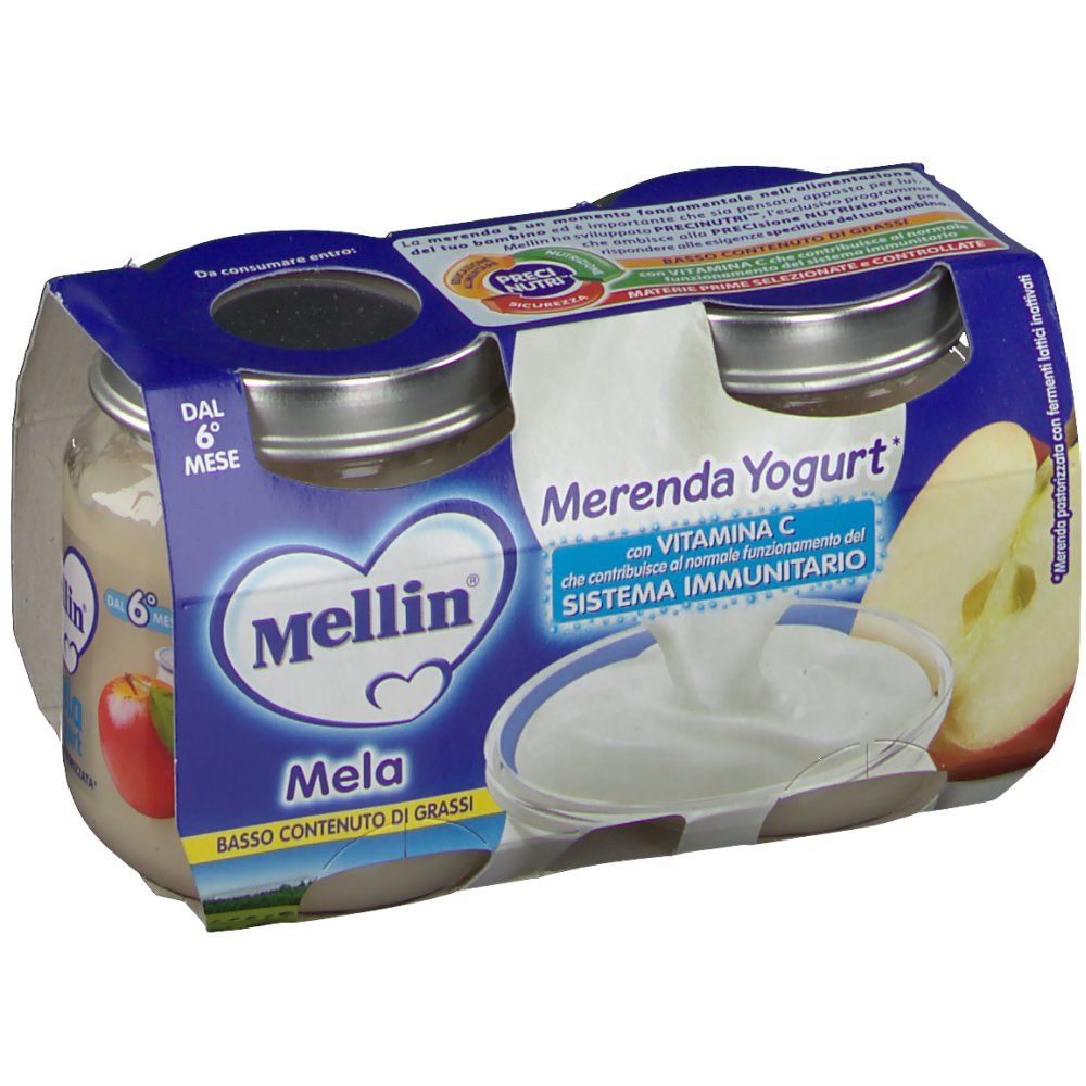 Mellin® Merenda Yogurt Mela