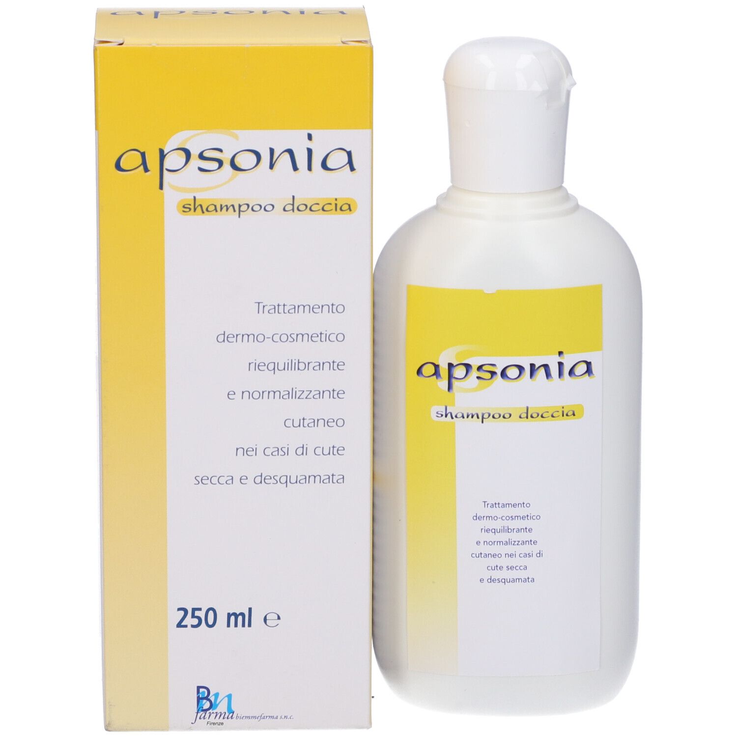 Apsonia Shampoo Doccia Cute Secca 250 Ml