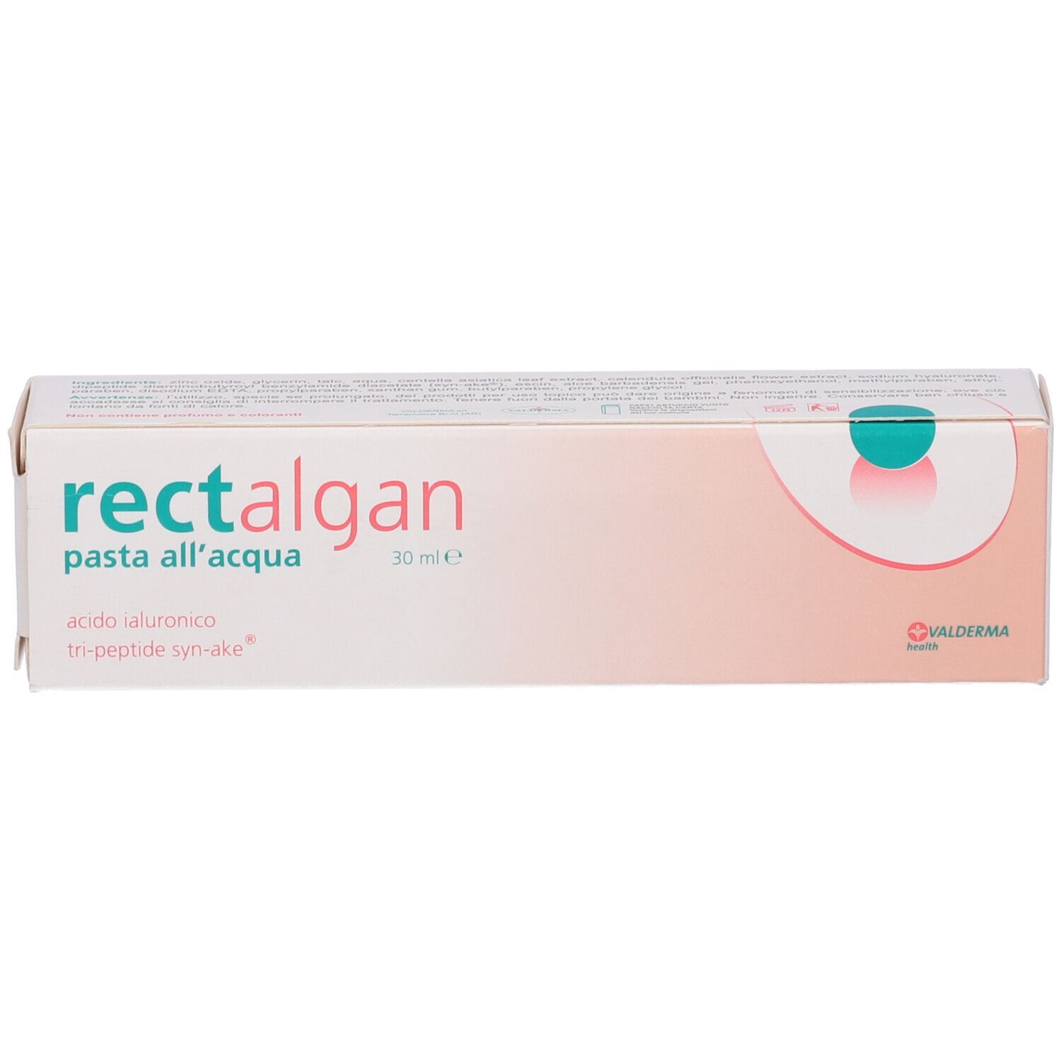 Rectalgan Pasta Acqua 30 Ml