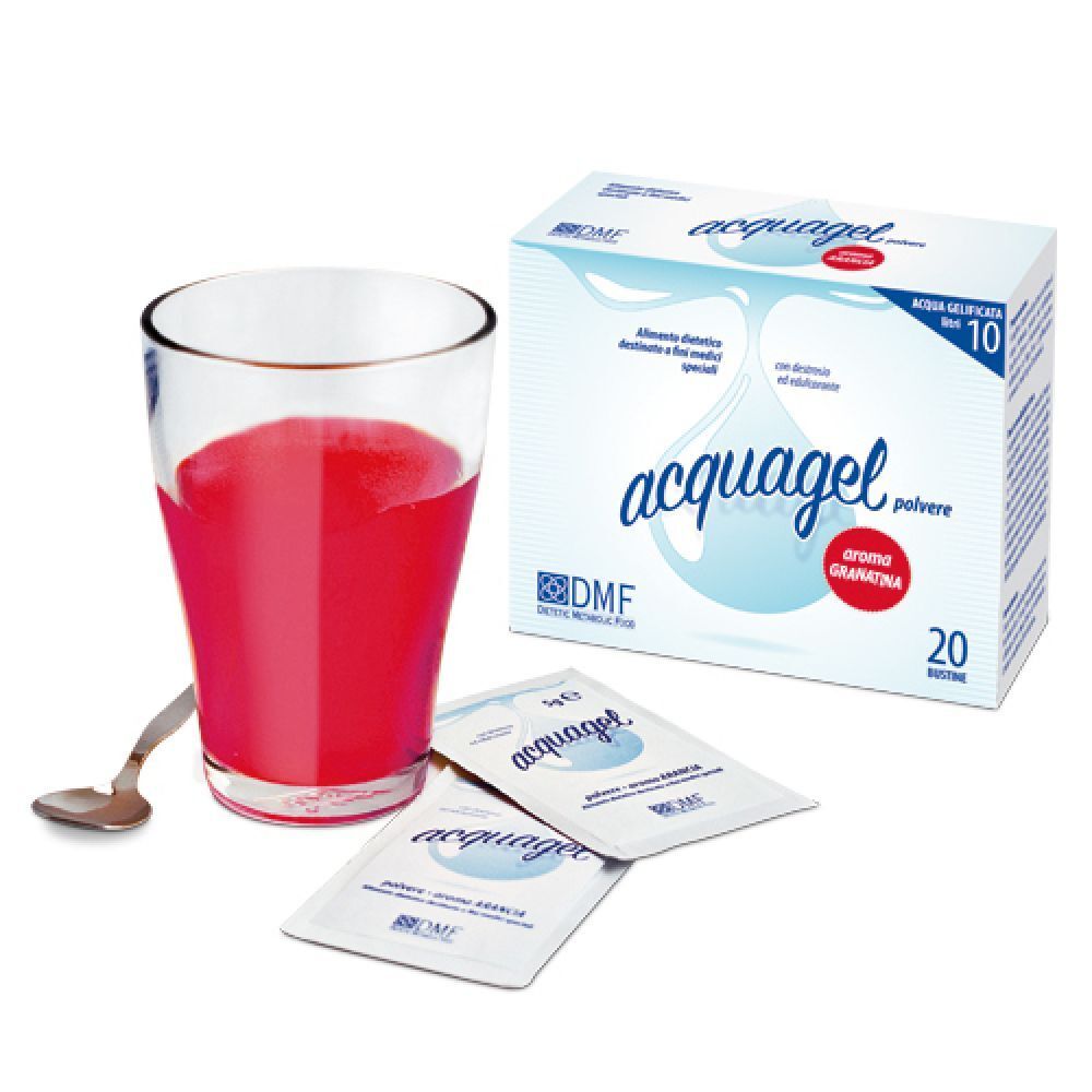 Acquagel Granatina Polvere Addensante 20 Bustine 5 G