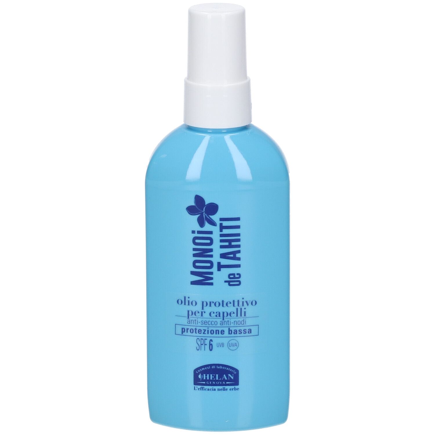 Helan Monoi de Tahiti Hair Care Impacco D'Olio Protettivo per Capelli Spray SPF 6