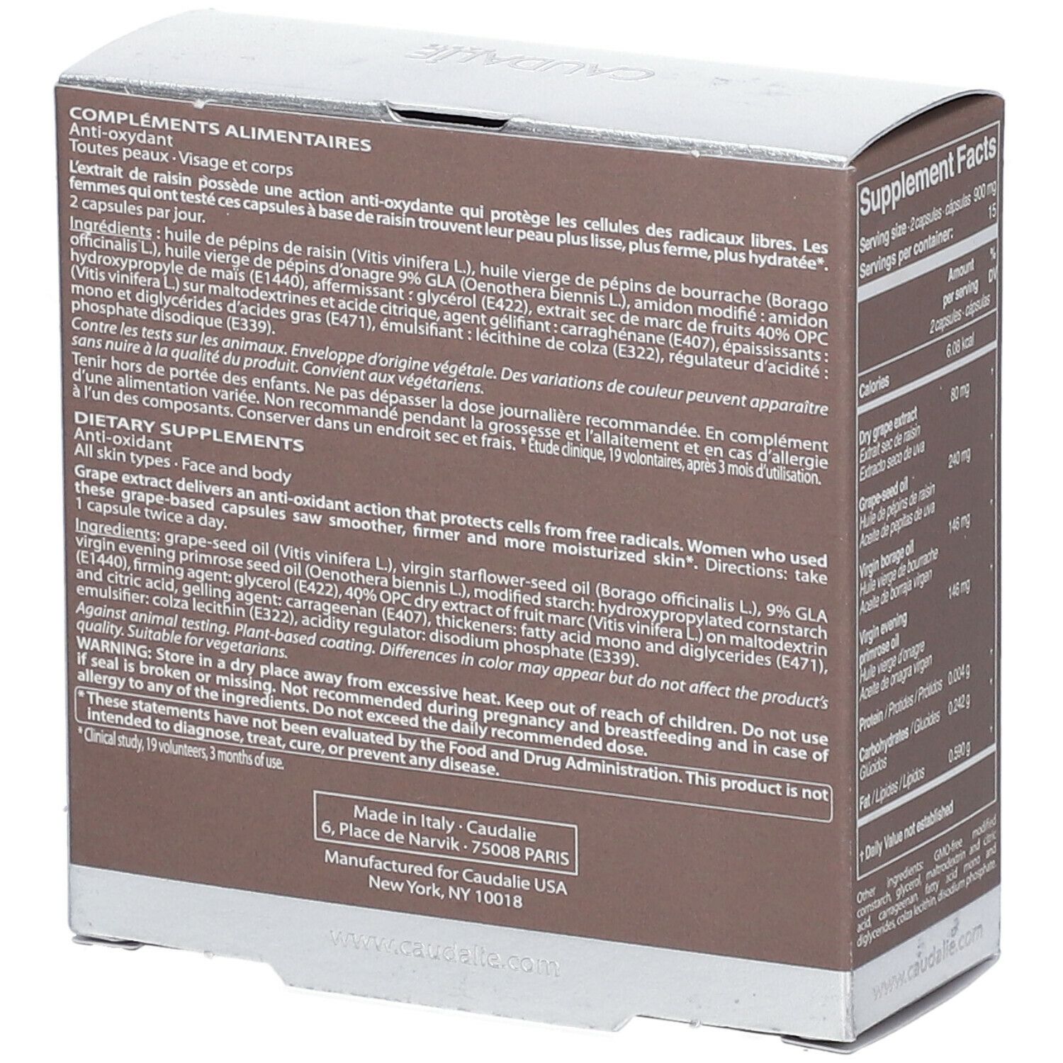 CAUDALIE VINEXPERT Anti-Ossidante