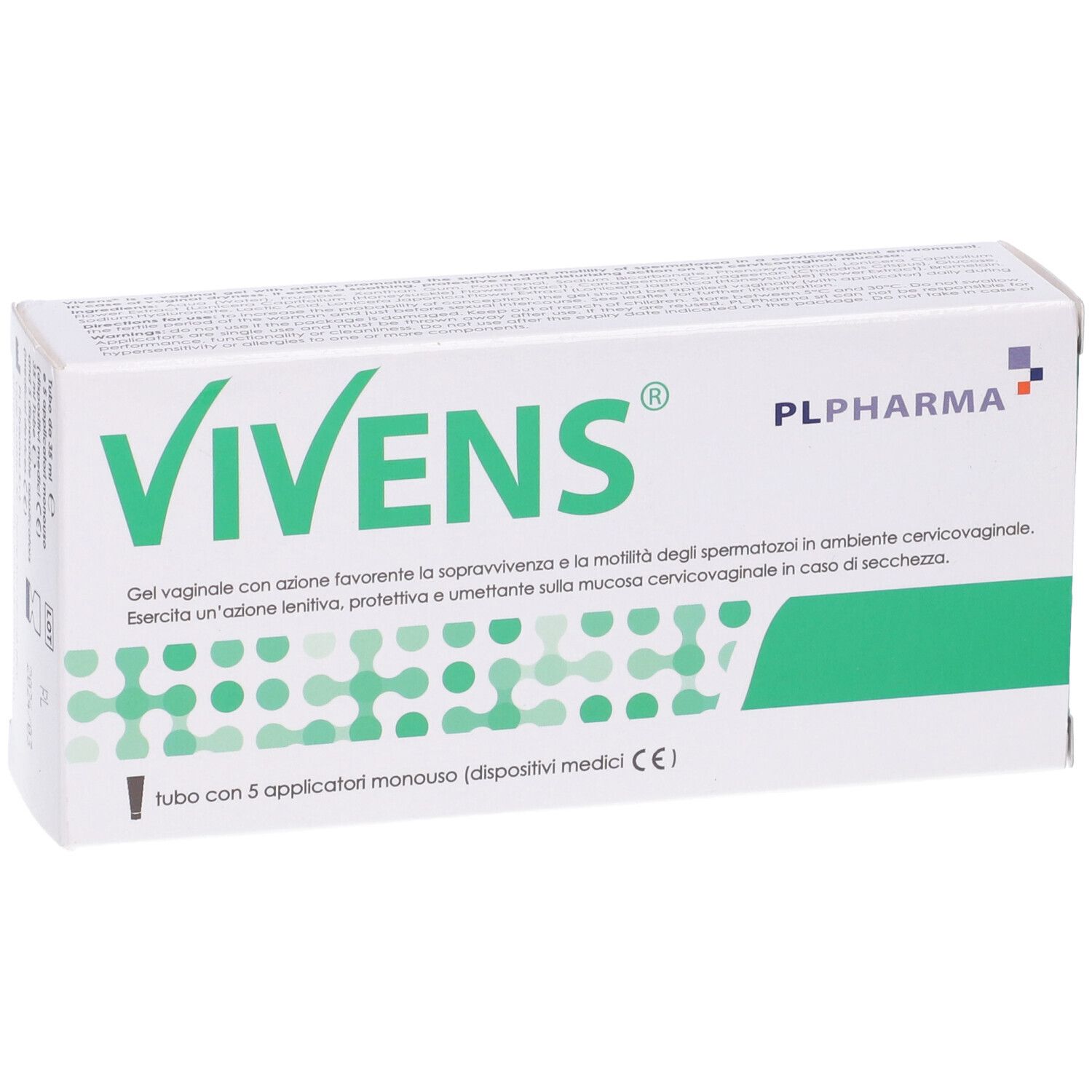Vivens Gel Vaginale Tubo 35 Ml Con 5 Applicatori Monouso