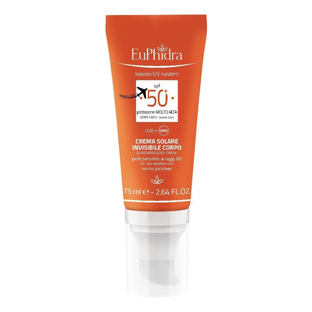 Euphidra Kaleido Uv System Crema Solare Corpo 50+ Invisible