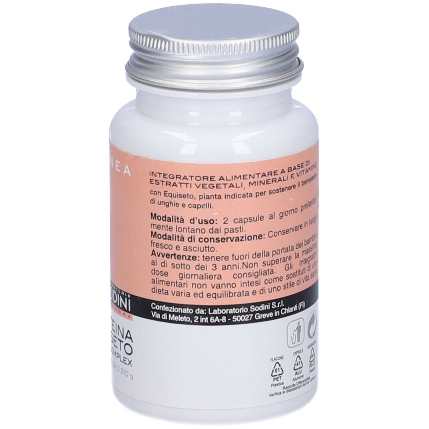 Cisteina Equiseto Compex Sodini 70 Capsule 0,455 Grammi