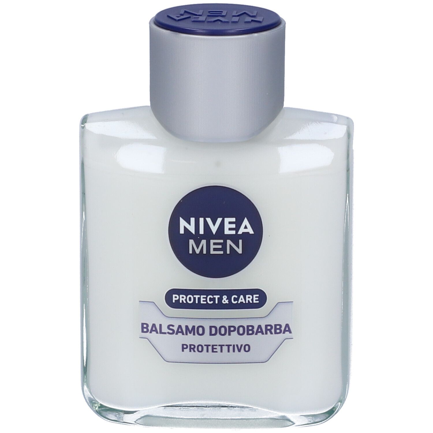 Nivea Men Protect & Care Balsamo Dopobarba Protettivo 100 ml, Dopobarba idratante per pelli secche