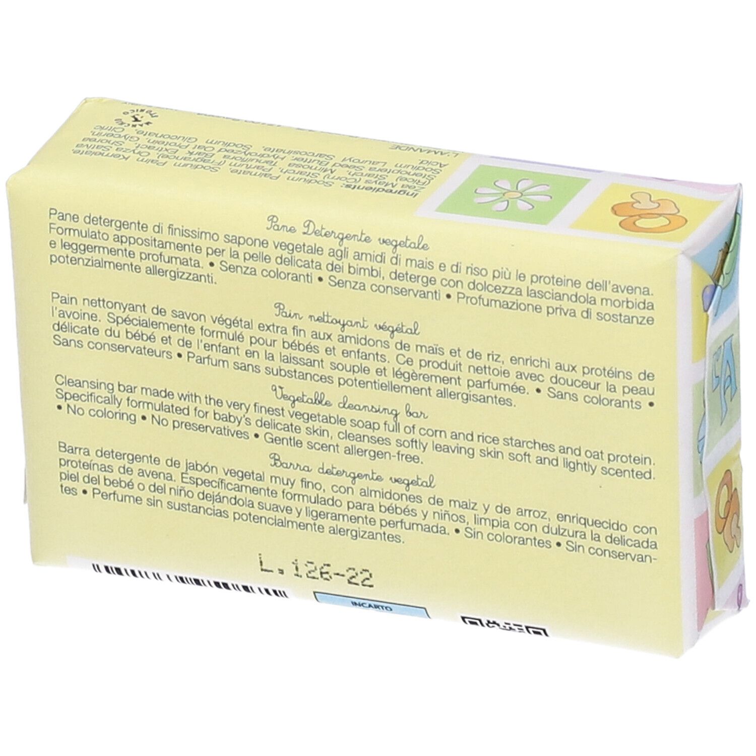 L'AMANDE® Enfant Pane Detergente Vegetale