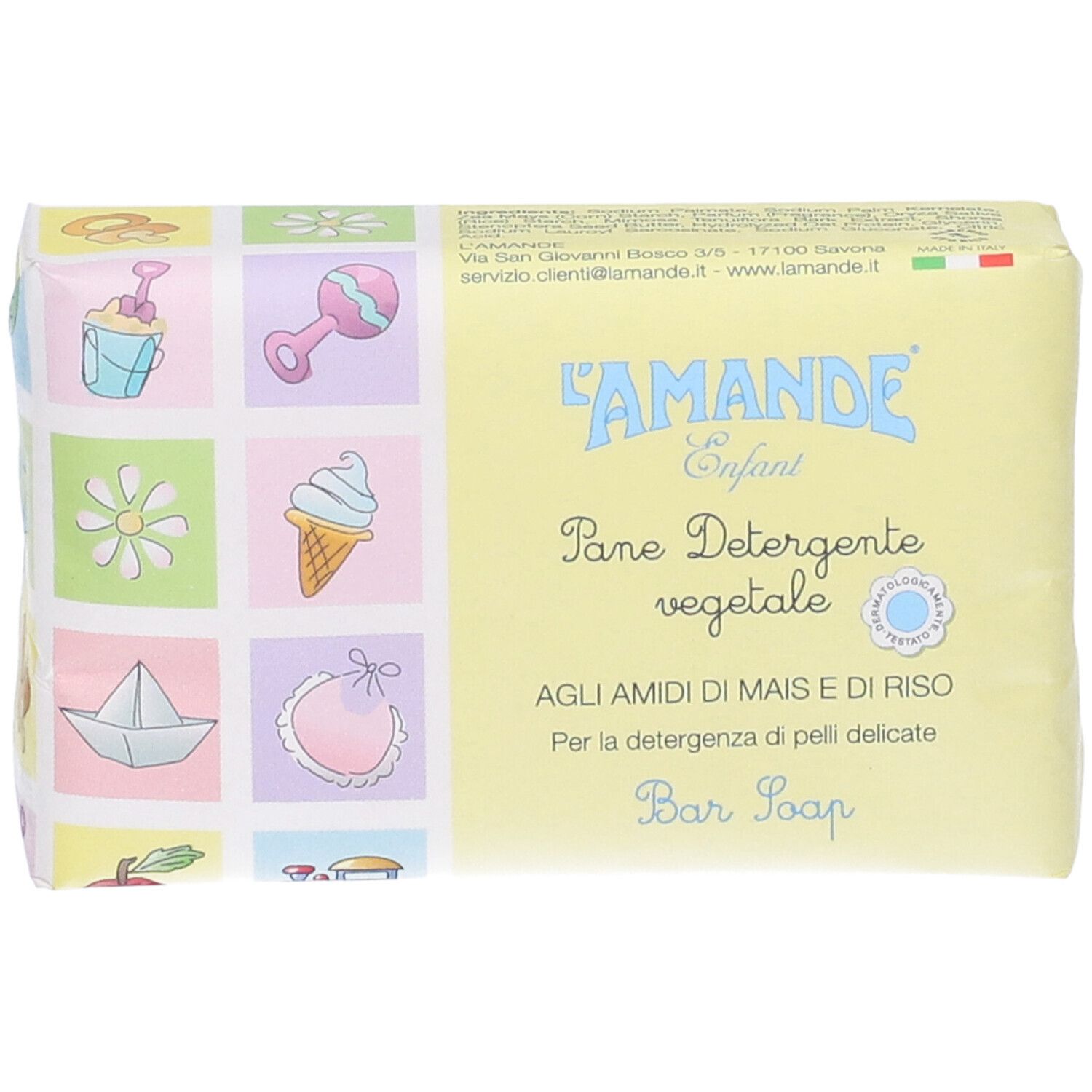 L'AMANDE® Enfant Pane Detergente Vegetale
