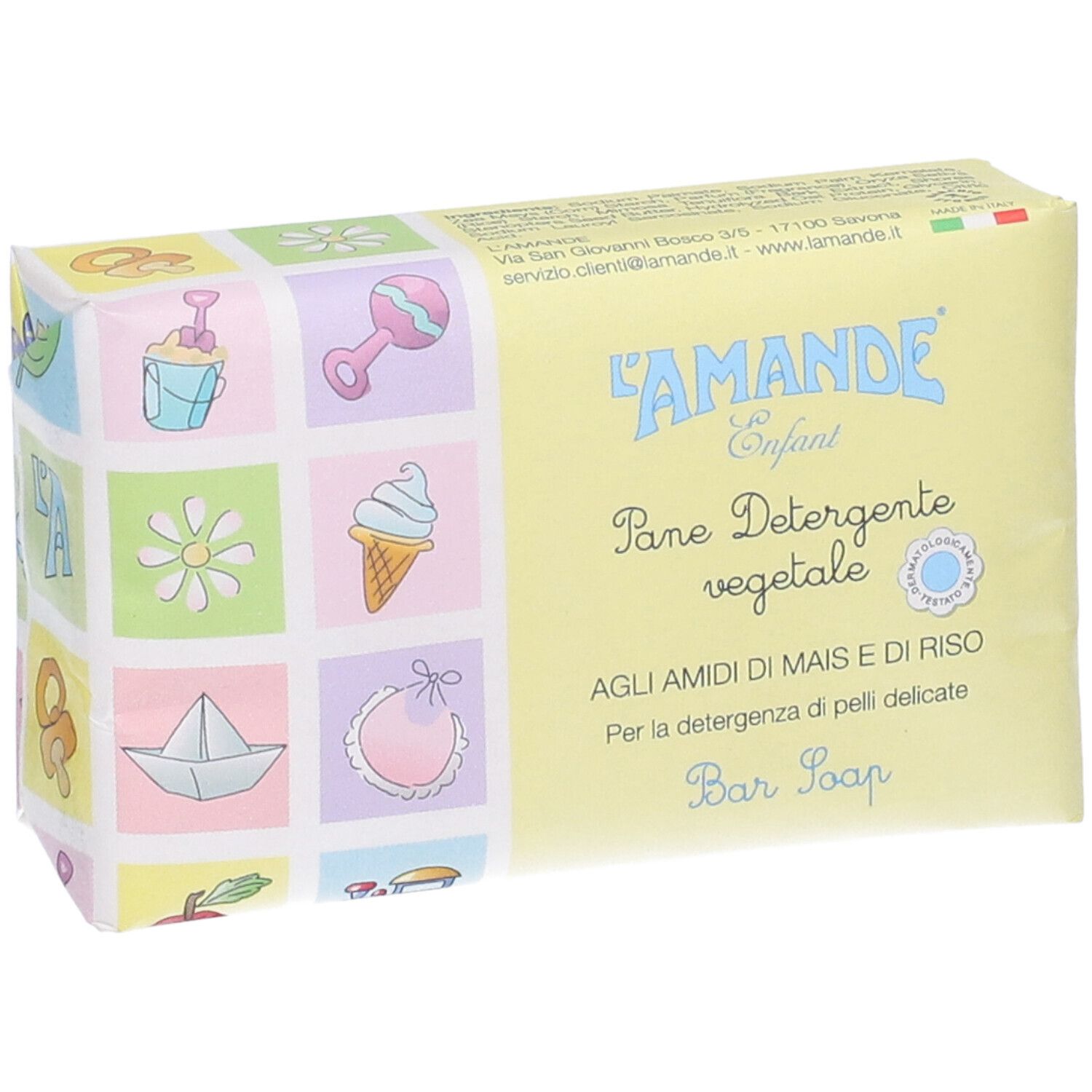 L'AMANDE® Enfant Pane Detergente Vegetale