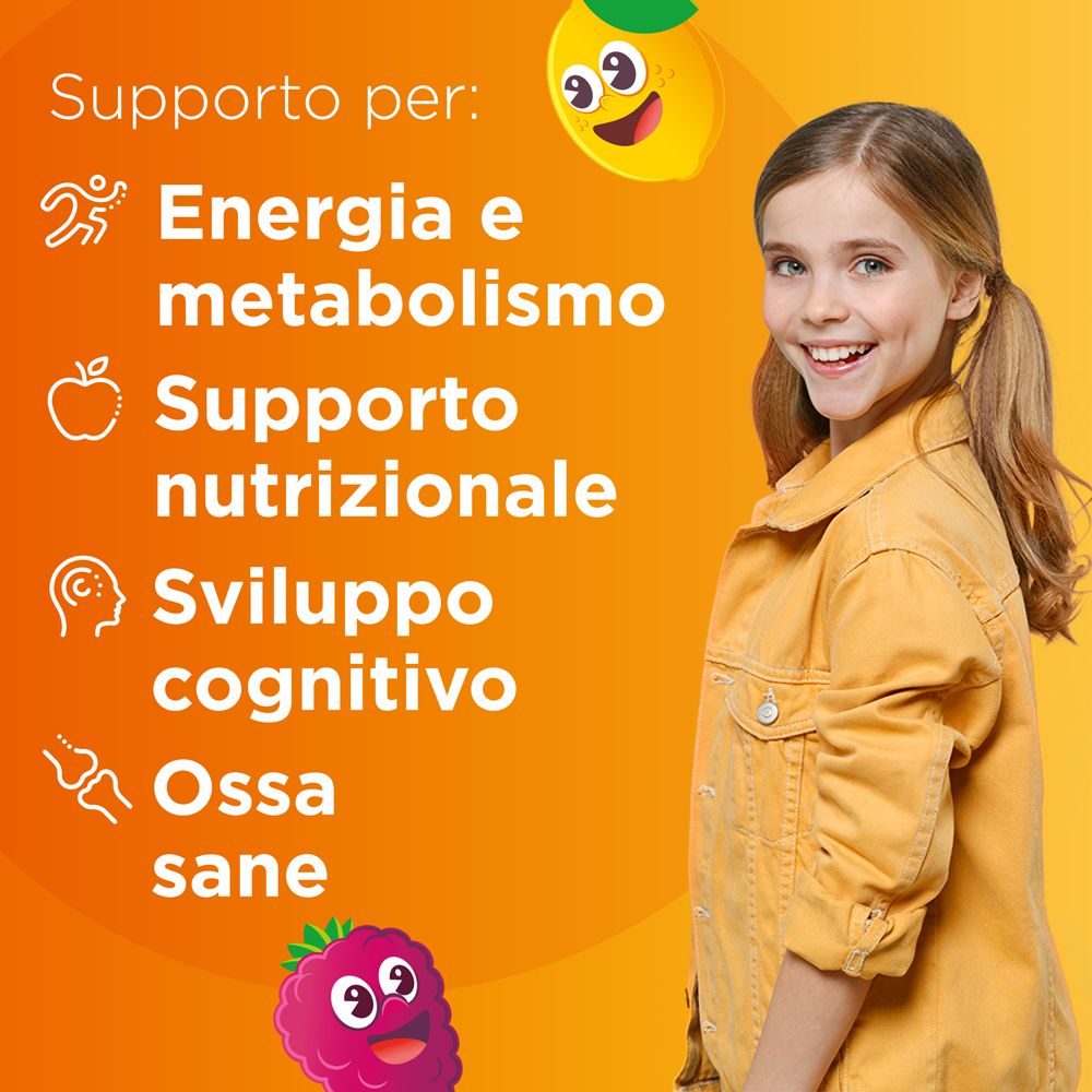 Multicentrum Junior Integratore Multivitaminico per Bambini 4+