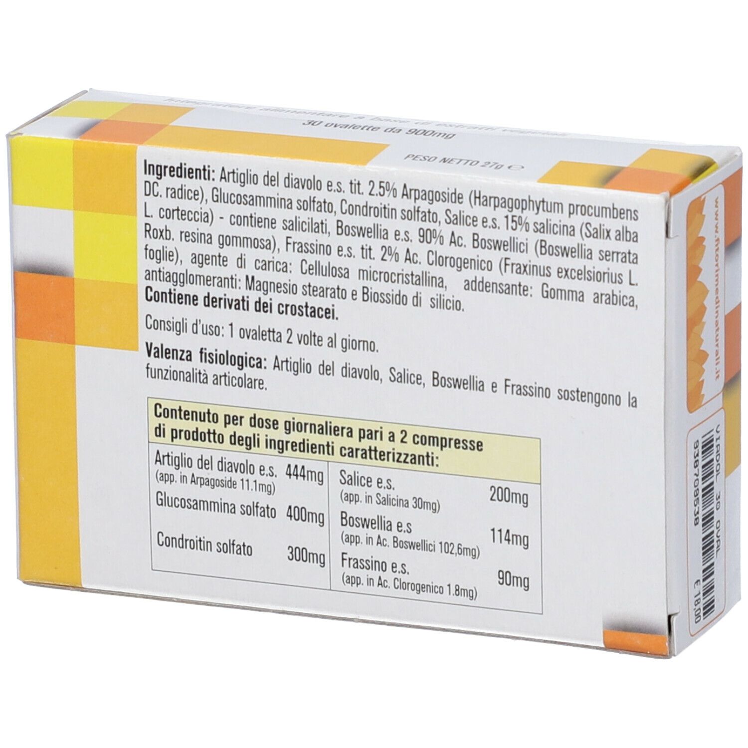 Viadol 30 Ovalette 900 Mg