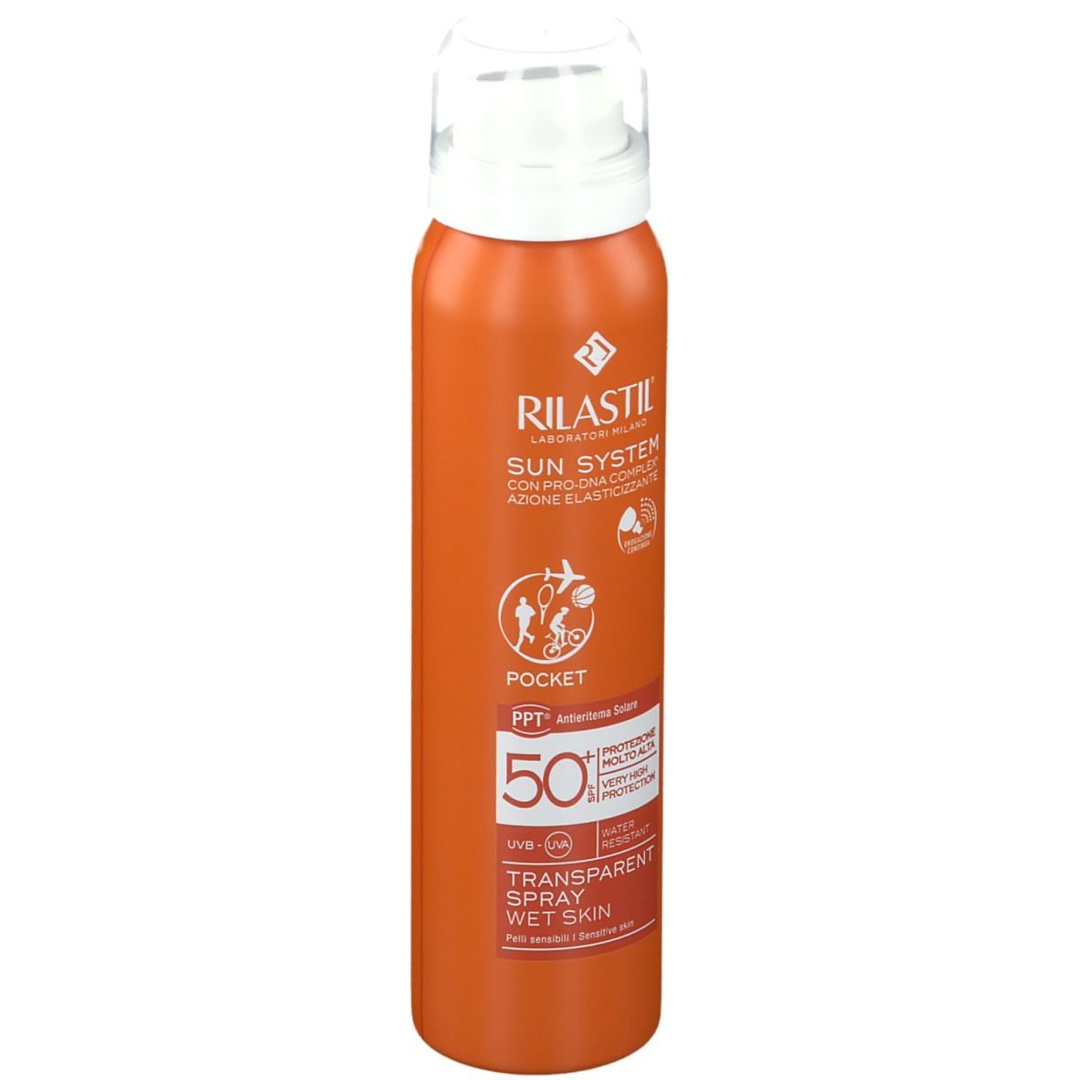 RILASTIL® Sun System SPF 50+ Spray Transparent Pocket