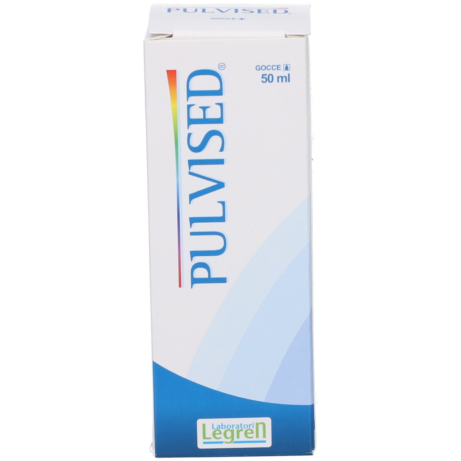 Confezione e flacone Pulvised Gocce 50 ml, Laboratori Legren.