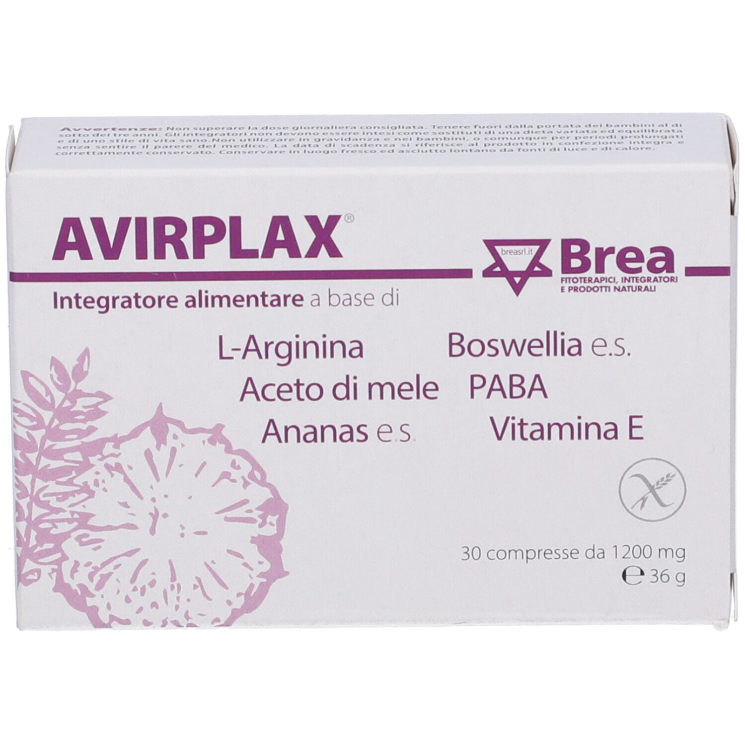 Avirplax 30 Compresse