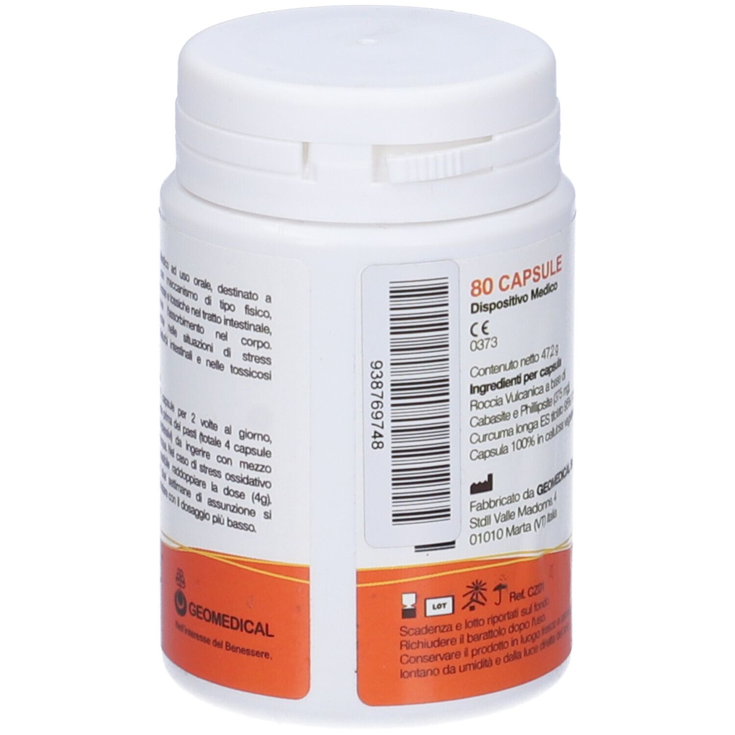 Compositum Zeolite Curcuma 80 Capsule