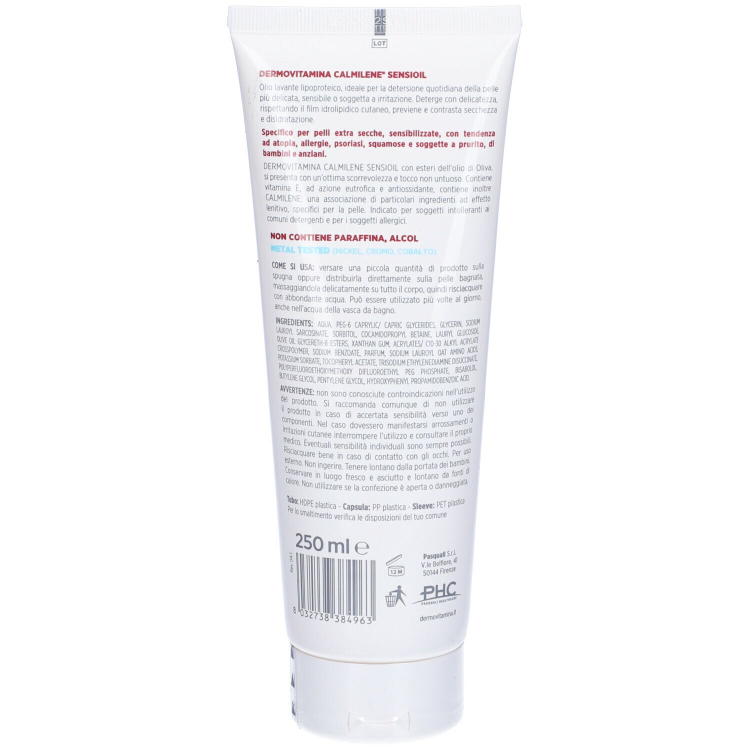 Dermovitamina Calm Sensio250Ml