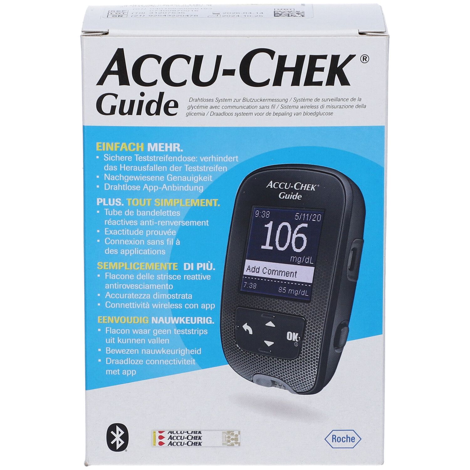 Accu-Chek Guide Misuratore di Glicemia