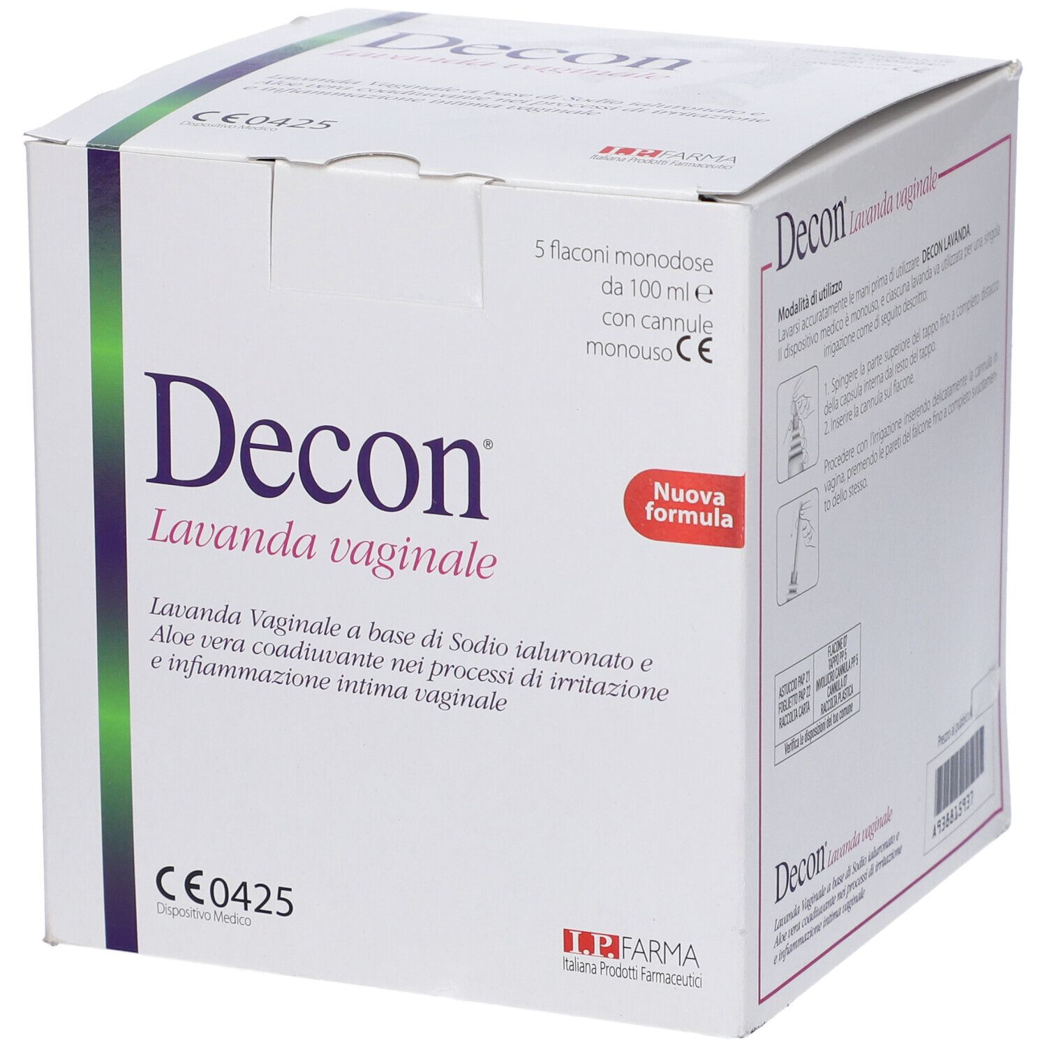 Decon Lavanda Vaginale 5 Flaconi Da 100 Ml