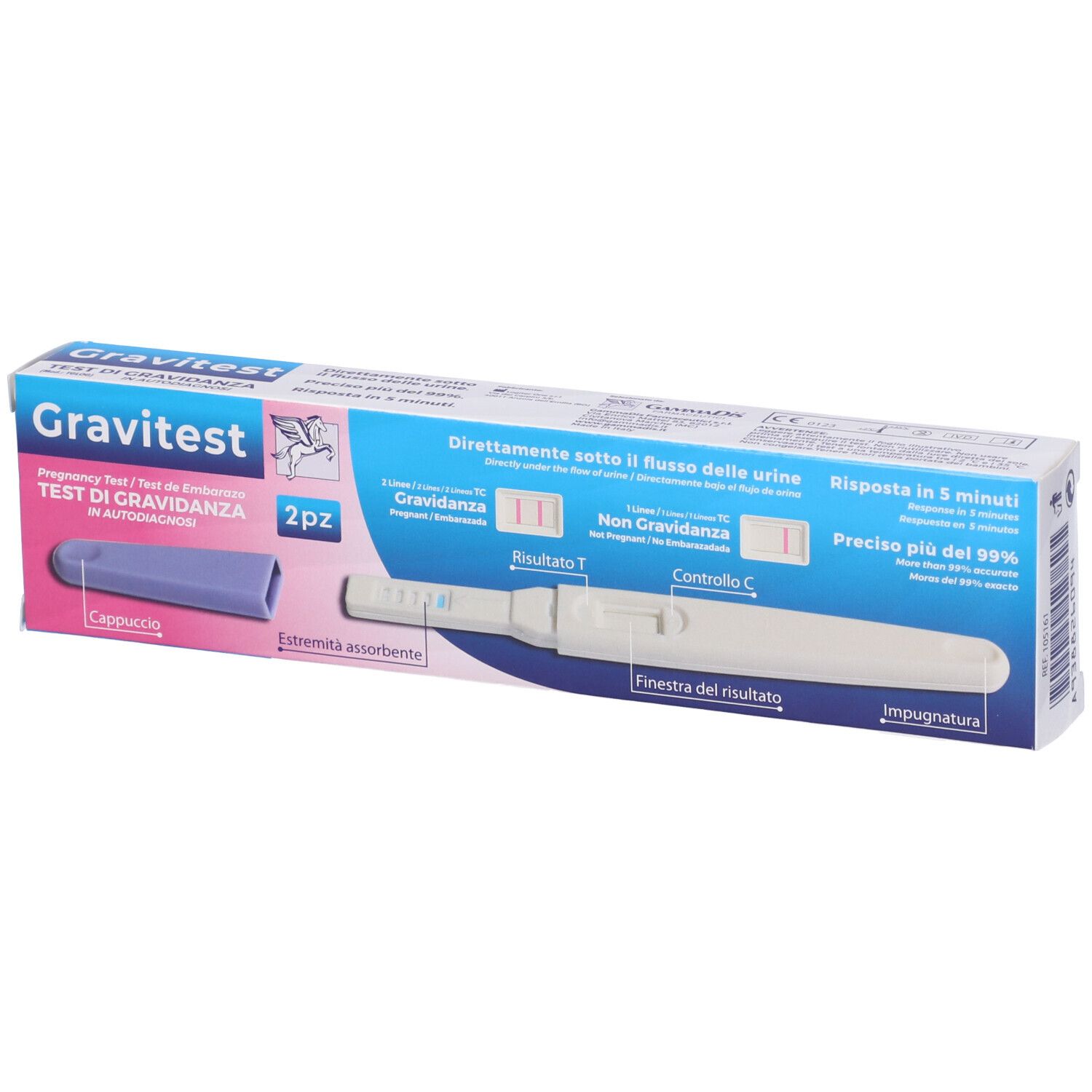 Test Gravidanza Gravitest 2Pz