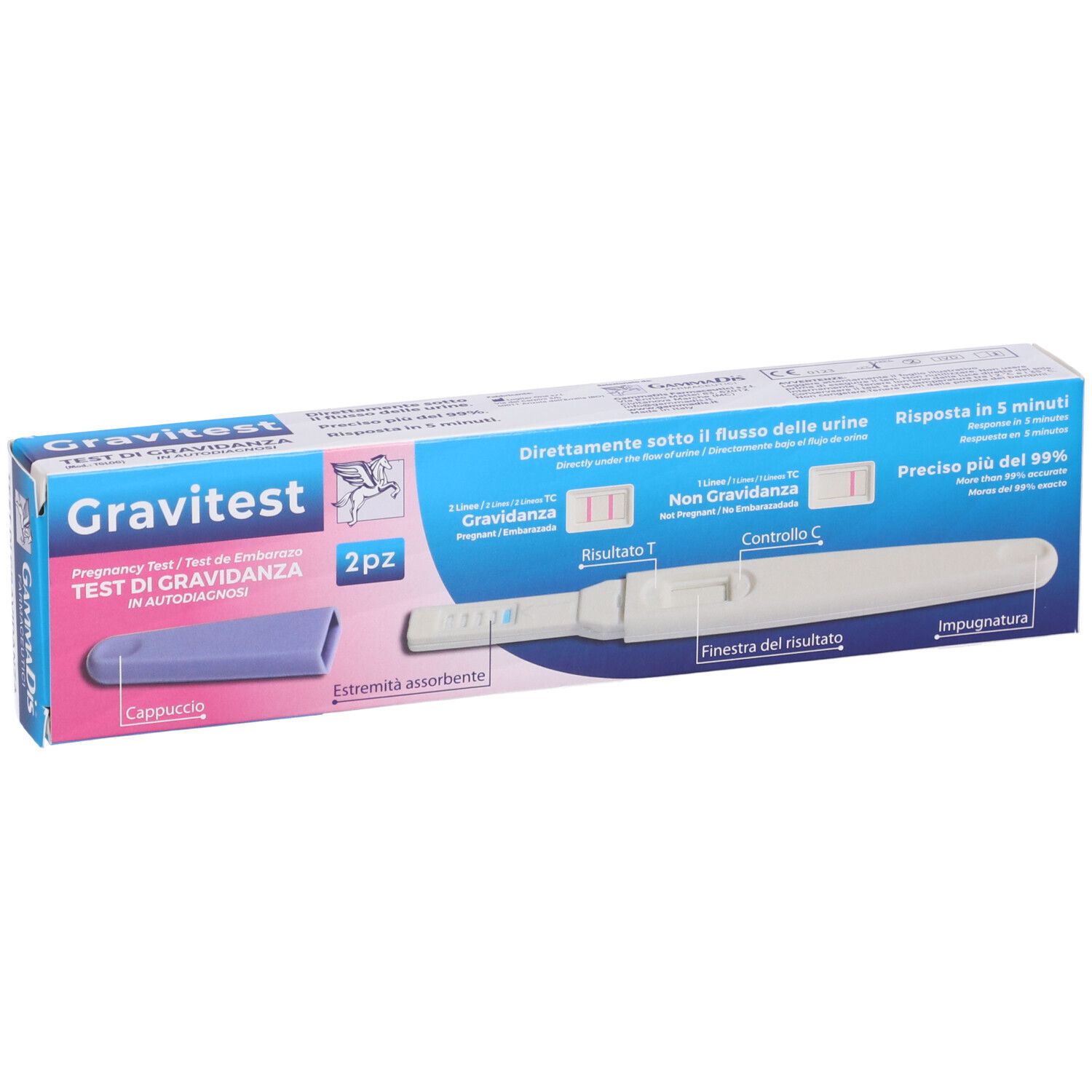 Test Gravidanza Gravitest 2Pz