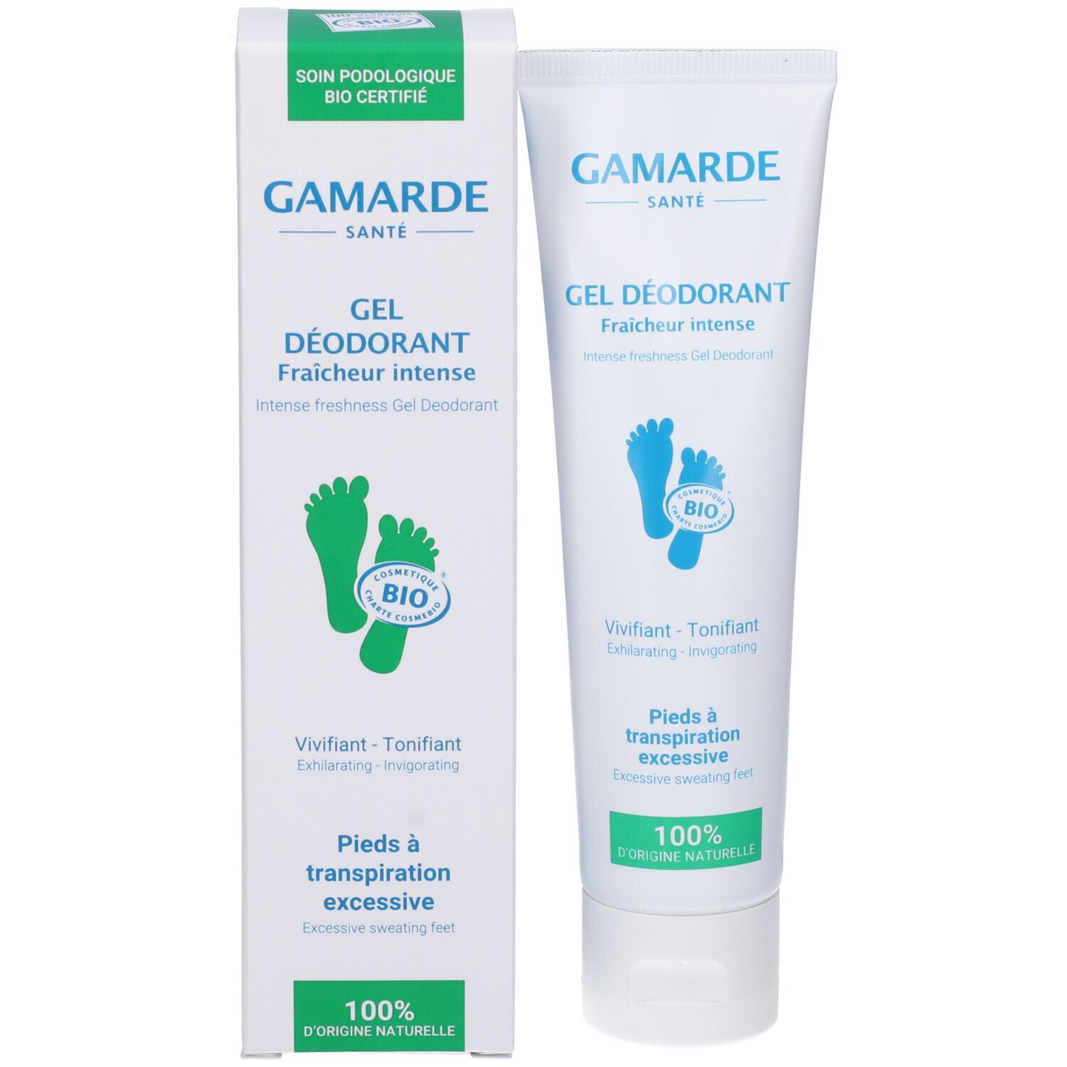 Gamarde Gel Deodorante Piedi Freschezza Intensa
