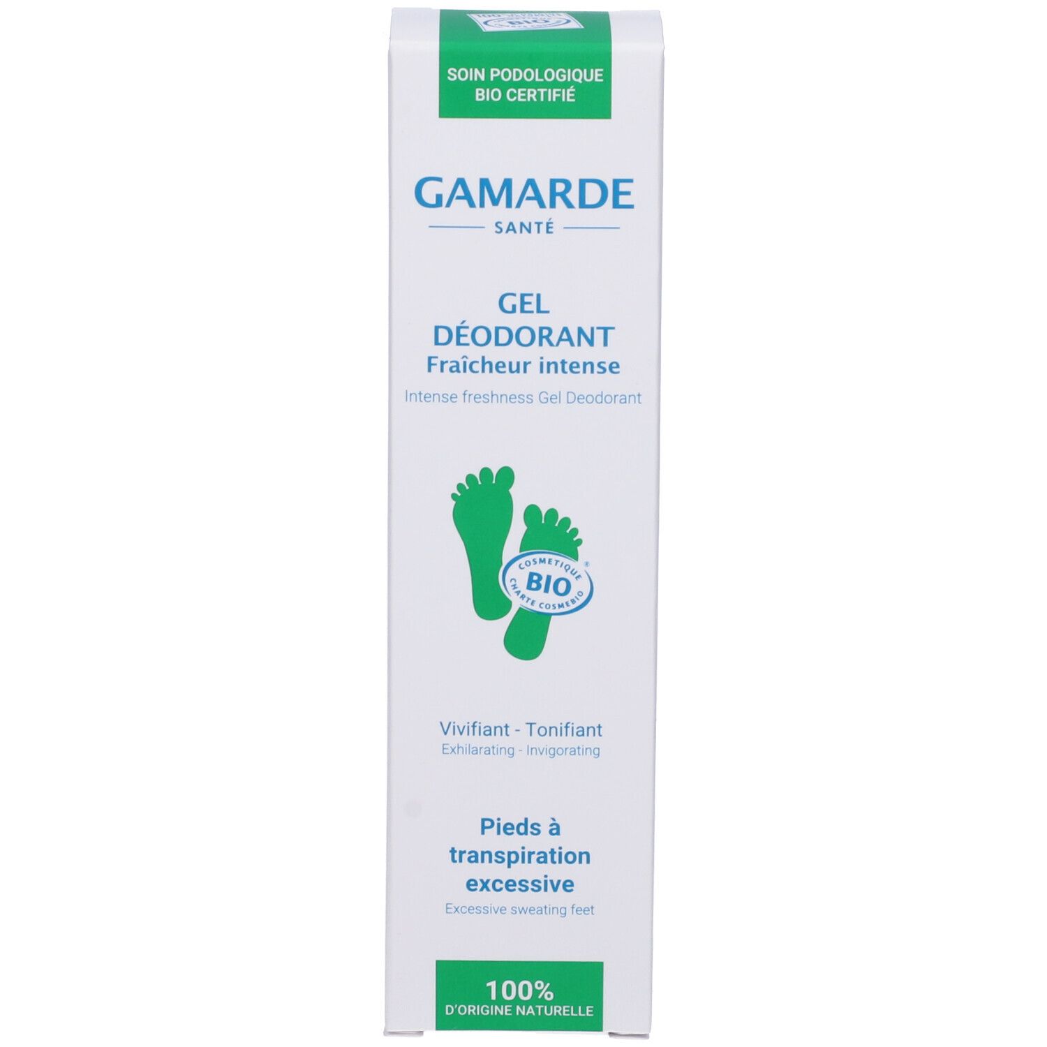 Gamarde Gel Deodorante Piedi Freschezza Intensa