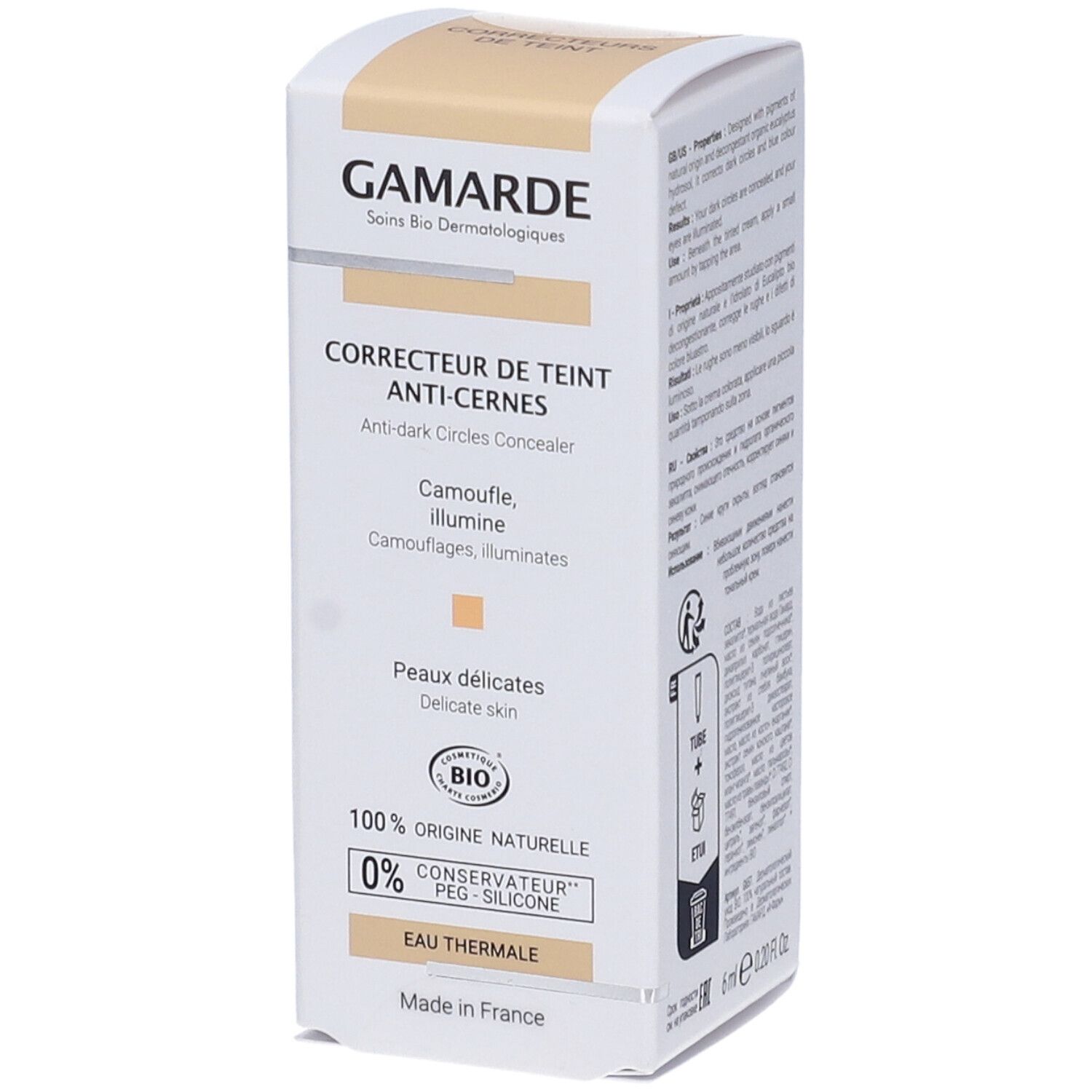 Gamarde Correttore di Tinta Anti Occhiaie