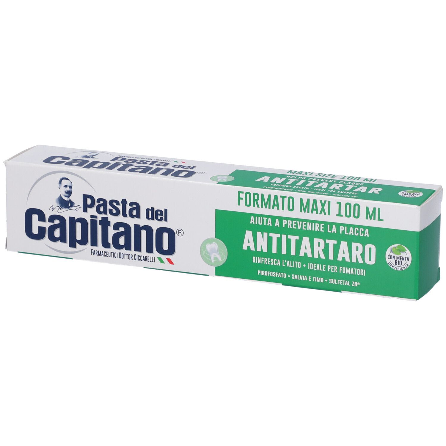 Pasta del Capitano Dentifricio Antitartaro