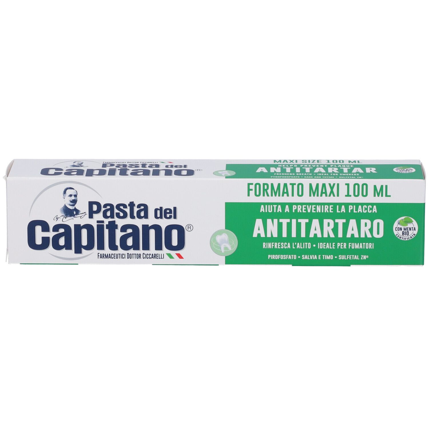 Pasta del Capitano Dentifricio Antitartaro
