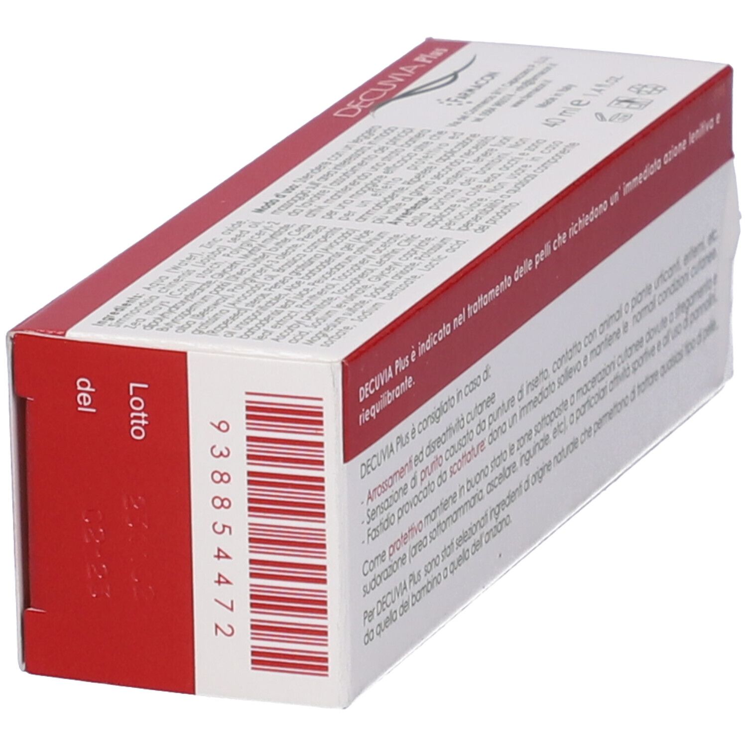 Decuvia Plus Pasta Lenitiva 40 Ml