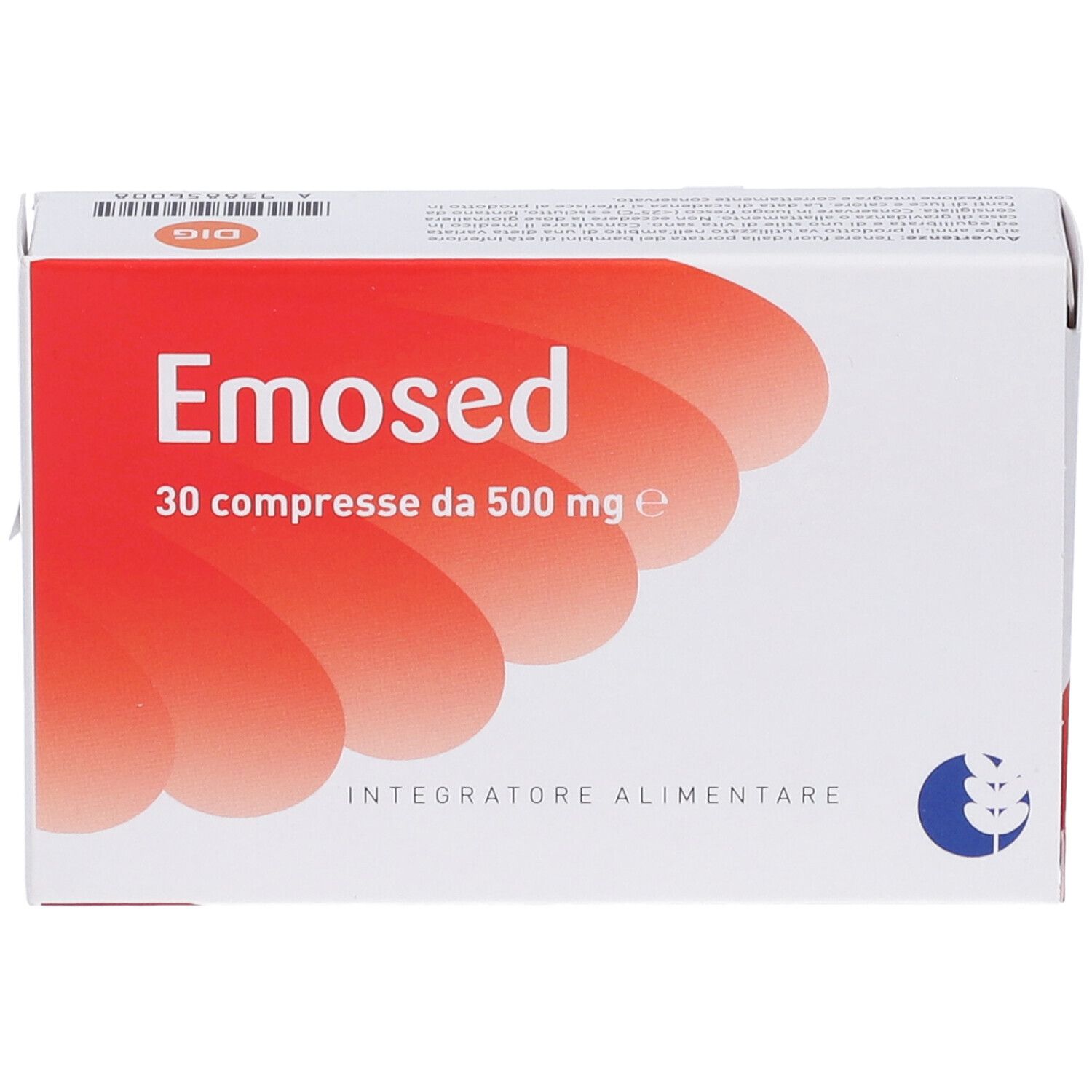 Emosed 30 compresse da 500 mg. Integratore alimentare.