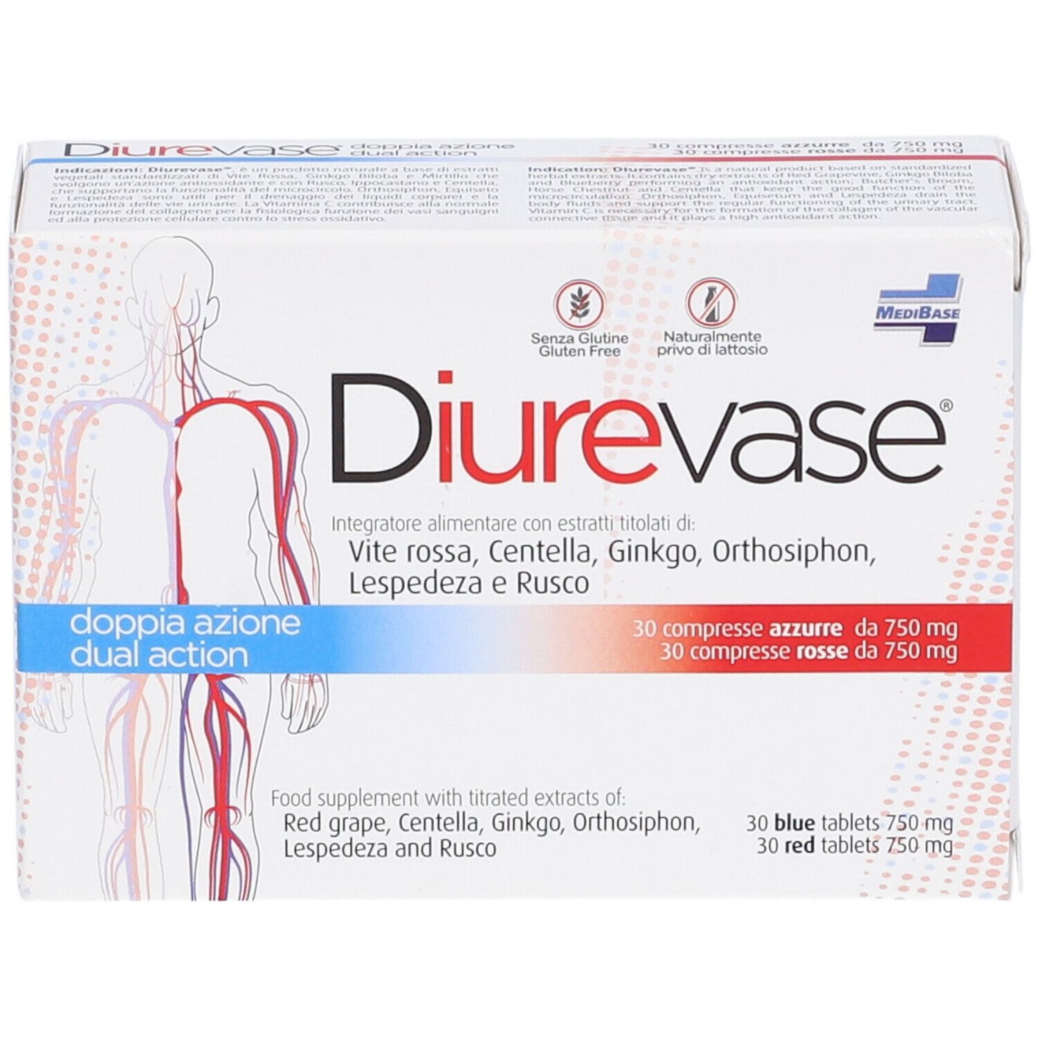 Diurevase 60 Compresse 750 Mg