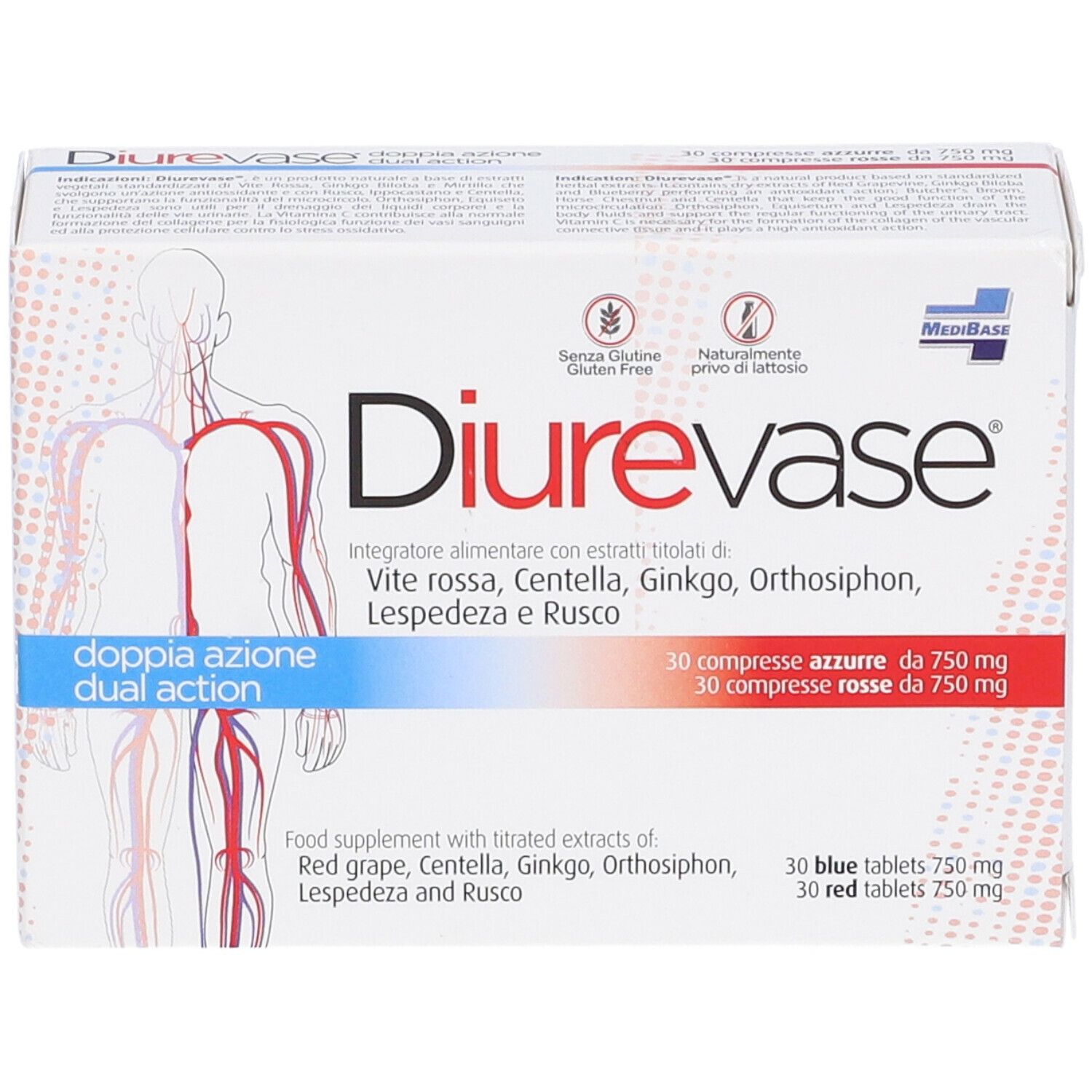 Diurevase 60Cpr 750Mg