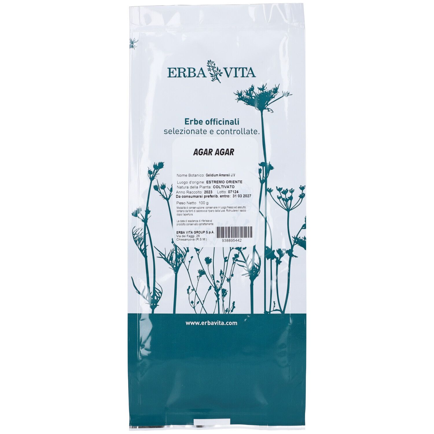 Agar Agar Polvere 100 G