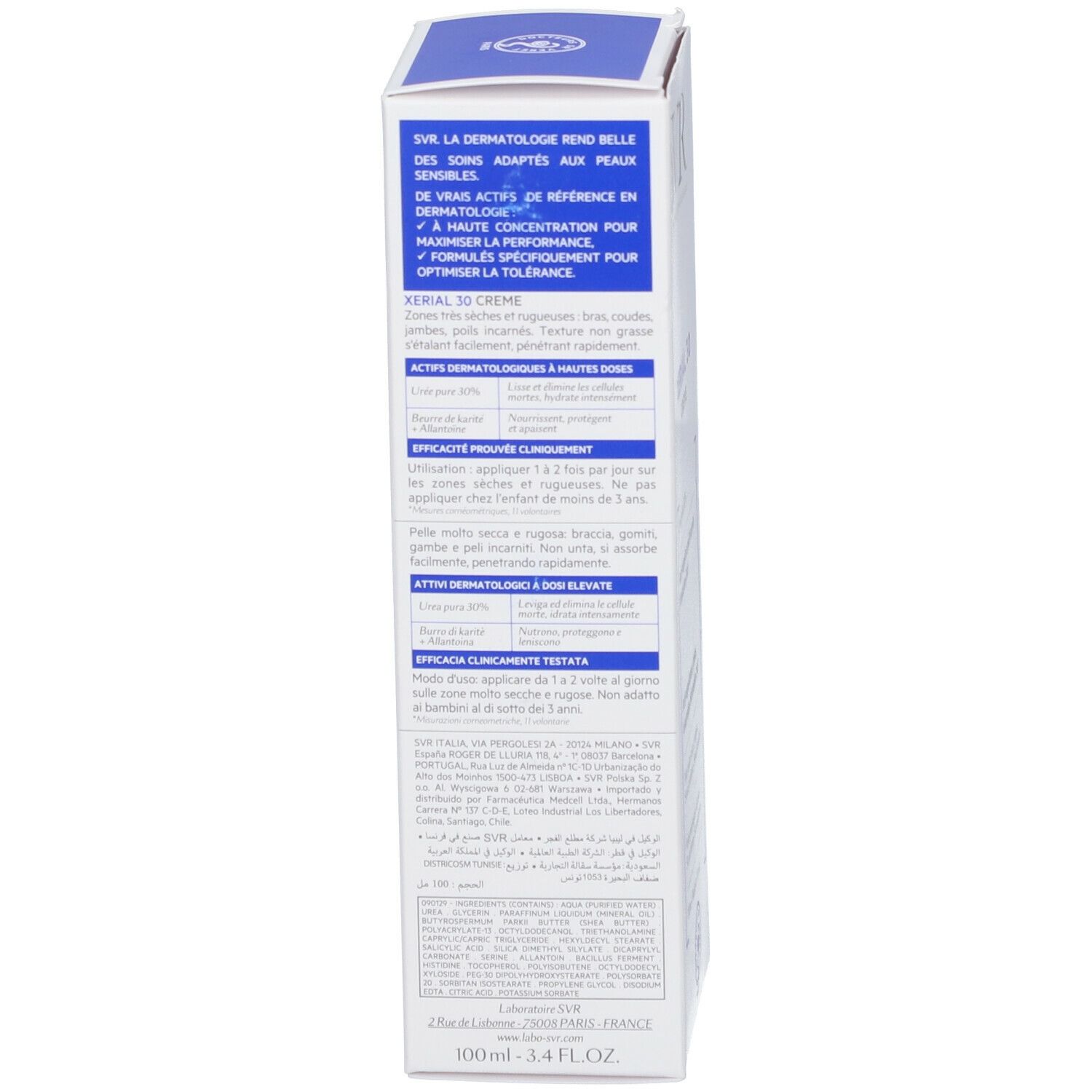SVR Xérial 30 Crème