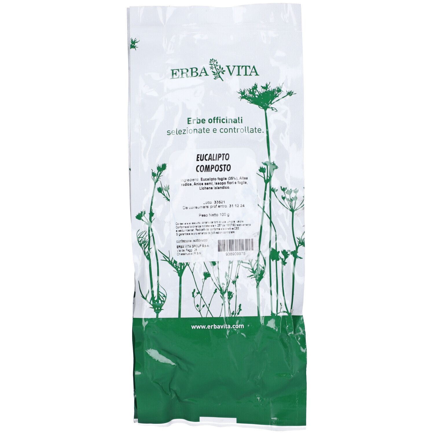 Eucalipto Composto Tisane 100G