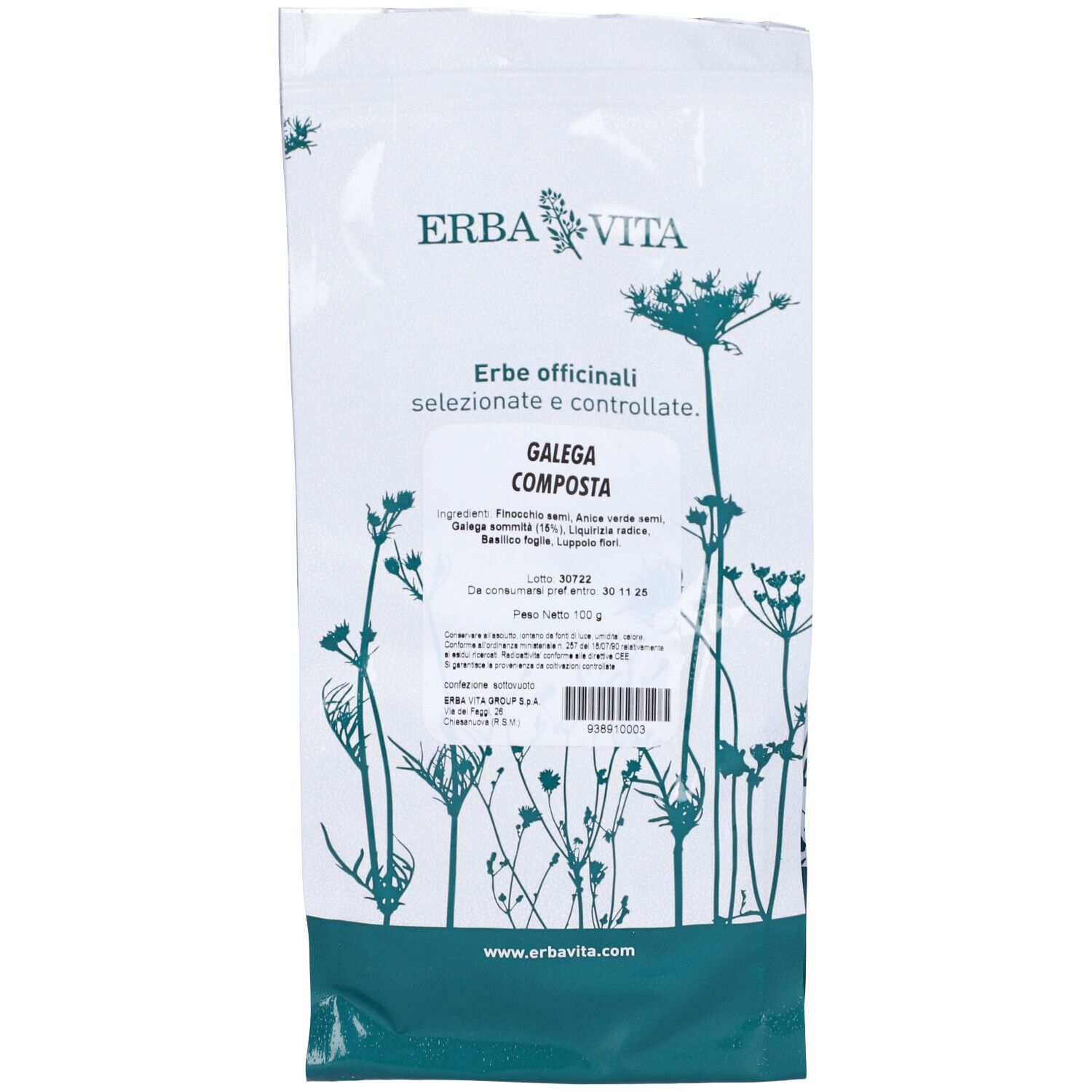 Galega Composta Tisane 100G