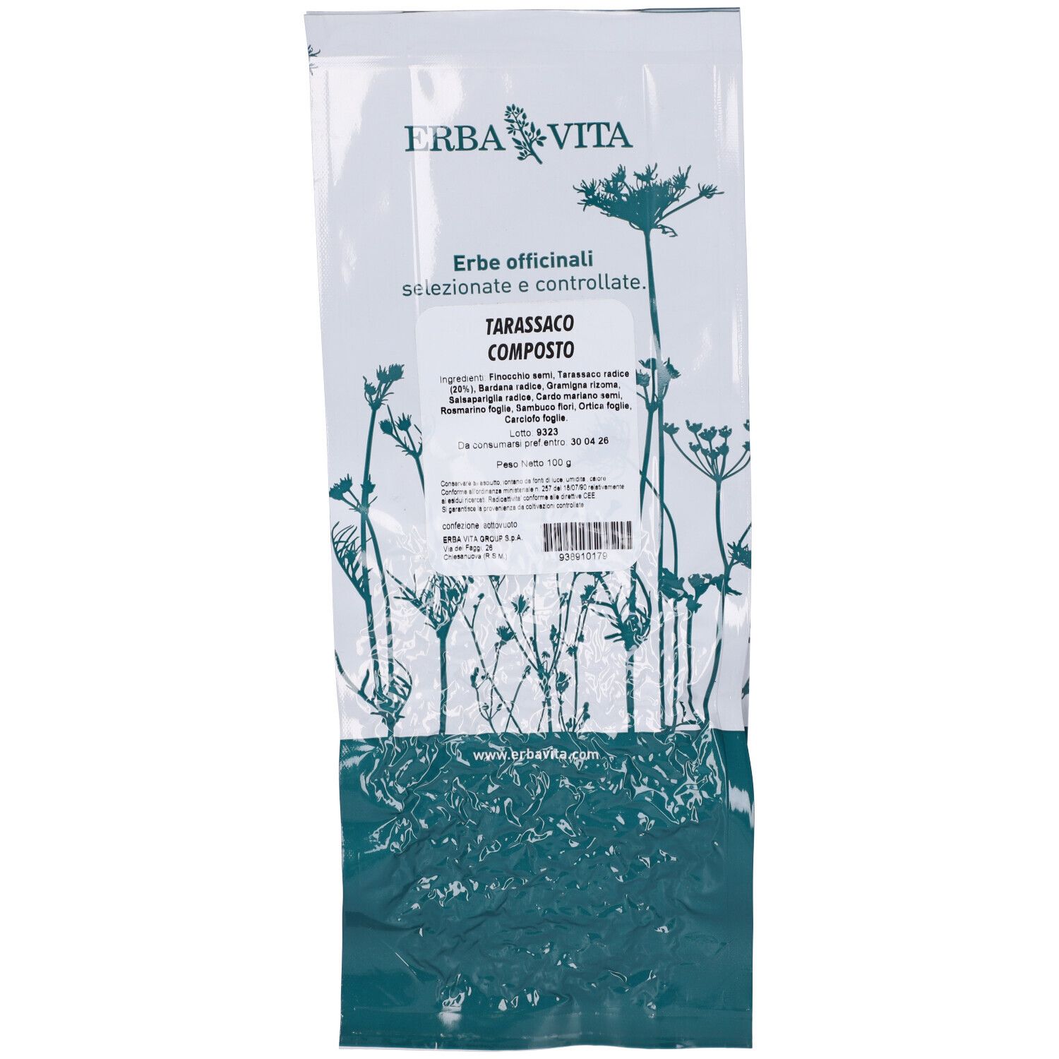 Tarassaco Composto Tisane 100 G