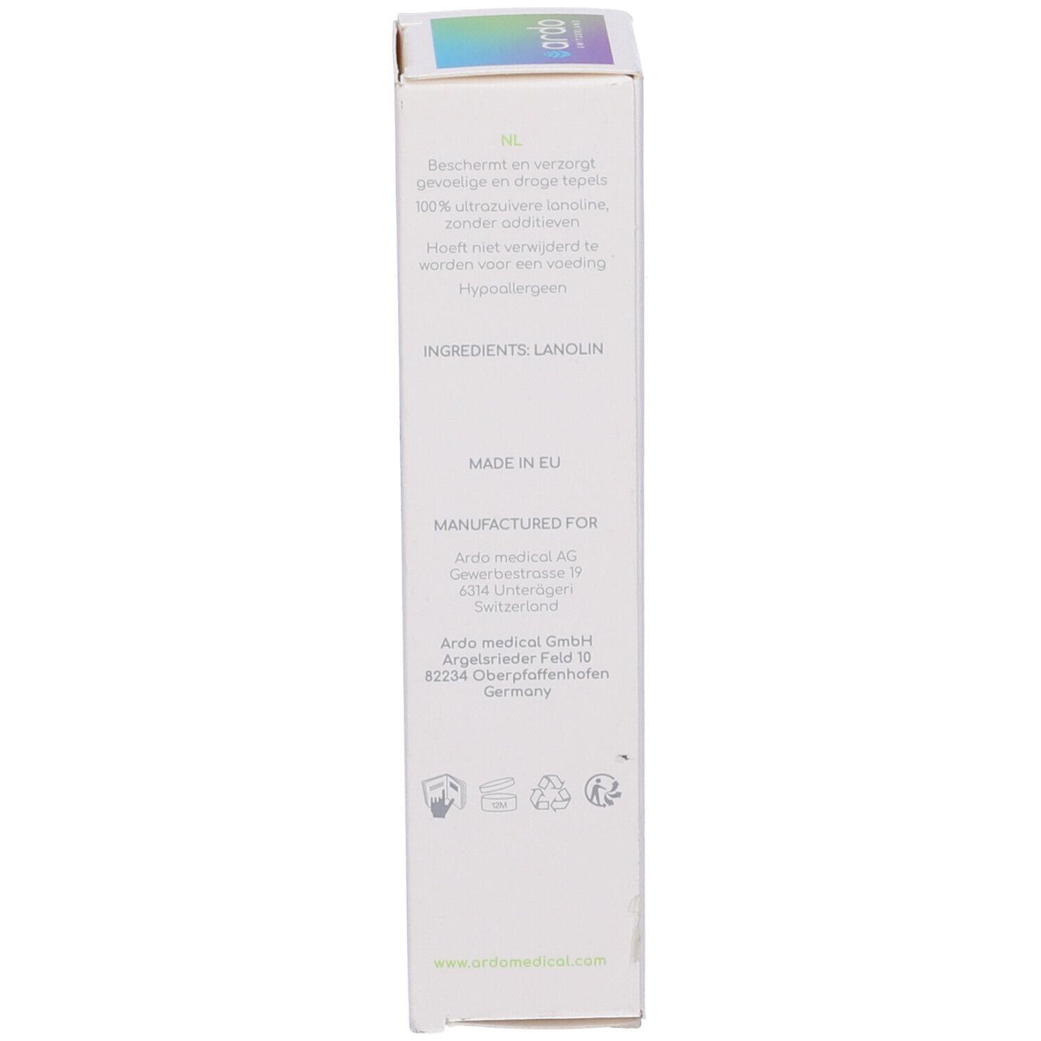 Ardo Lanolina Goldcream 30Ml