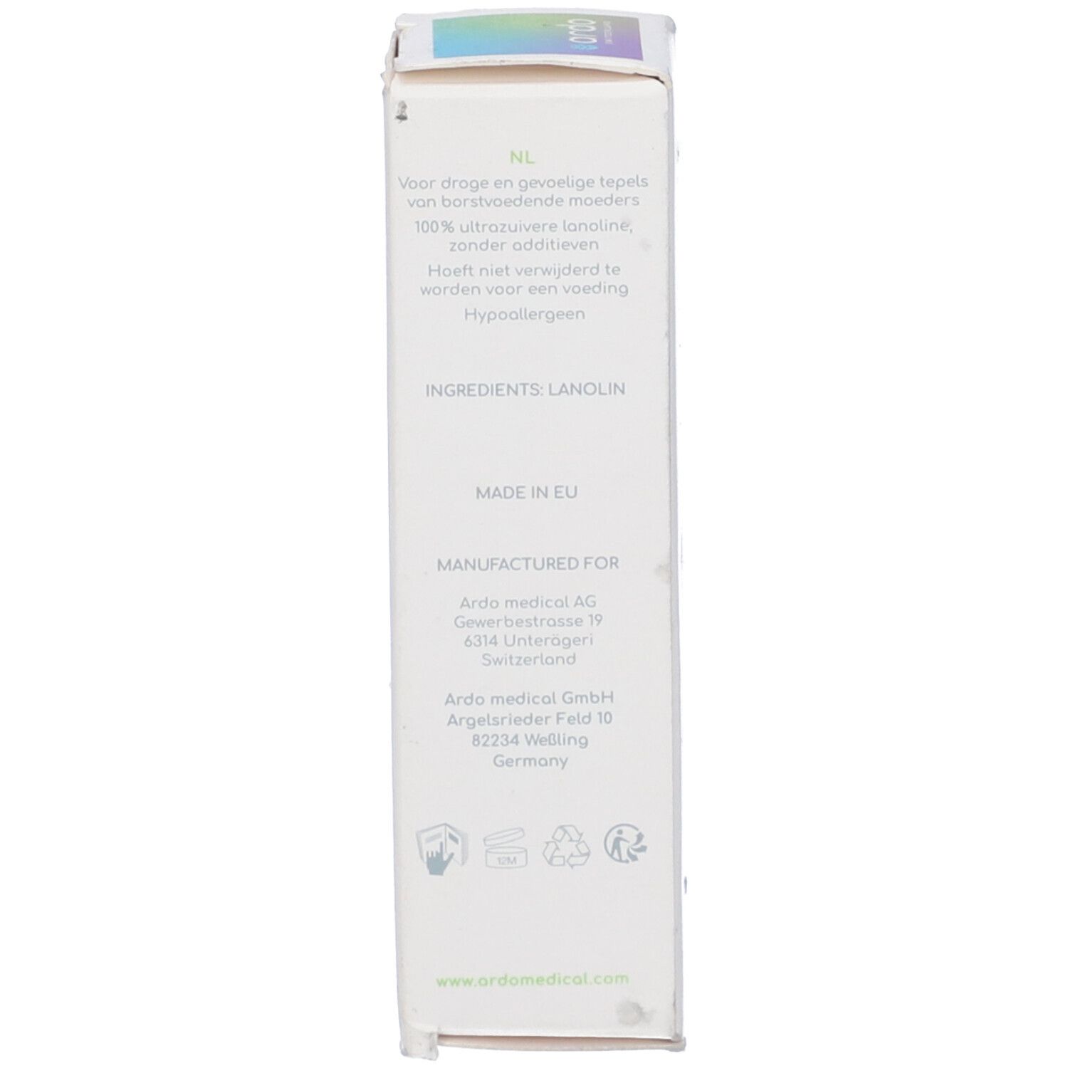 Ardo Lanolina Goldcream 10Ml