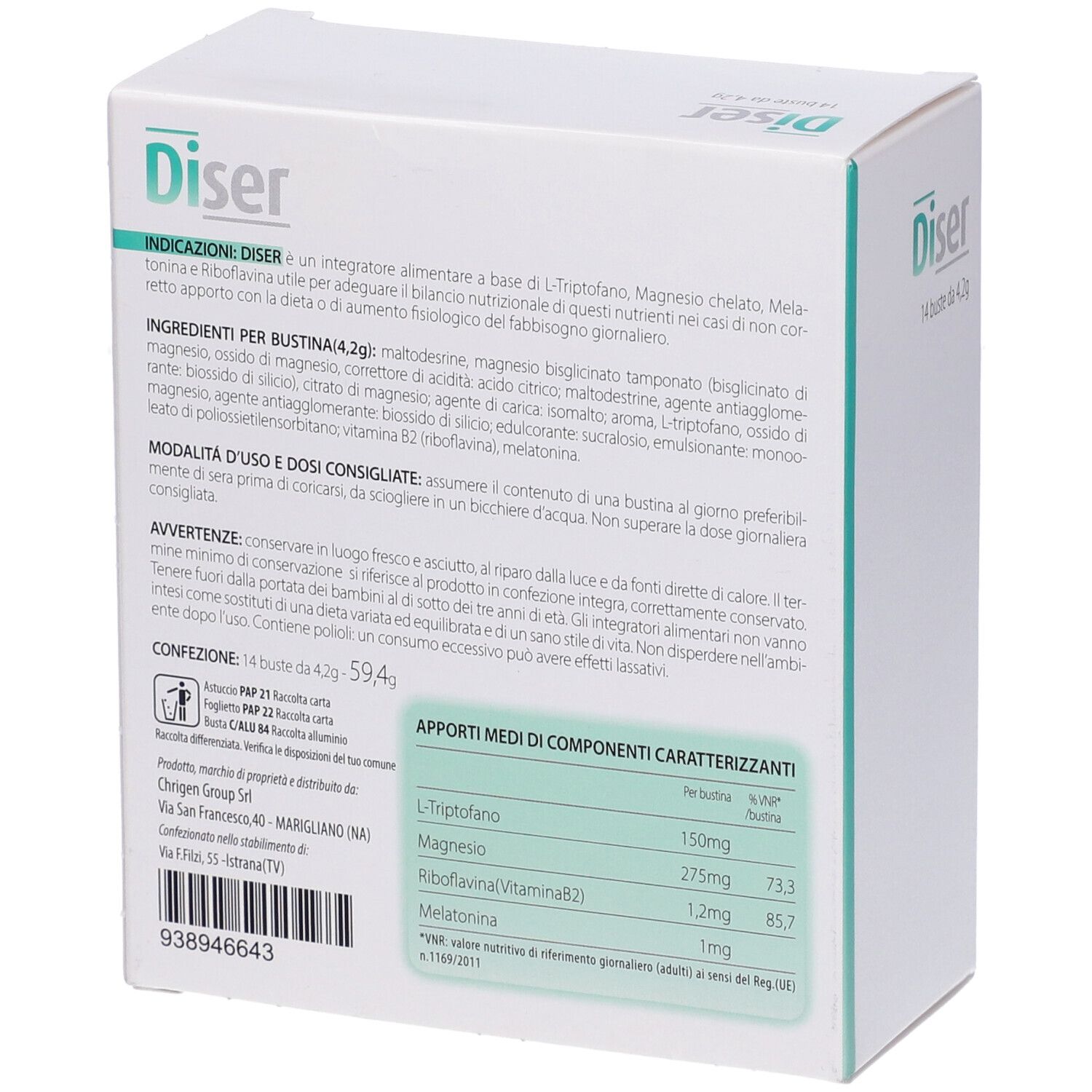 Diser 14 Bustine