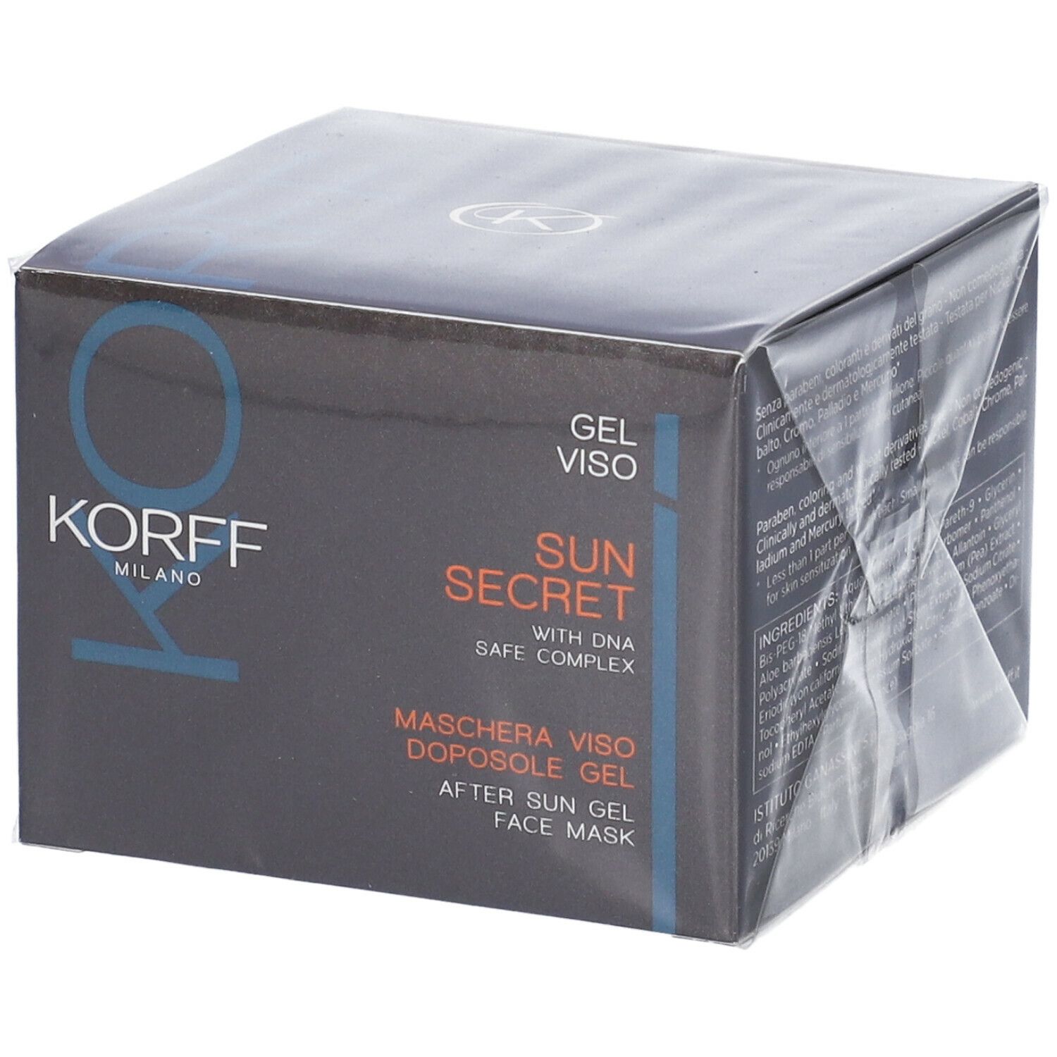 Korff Sun Secret Maschera Viso Doposole Gel - risparmia il 10% con il codice: Korff10