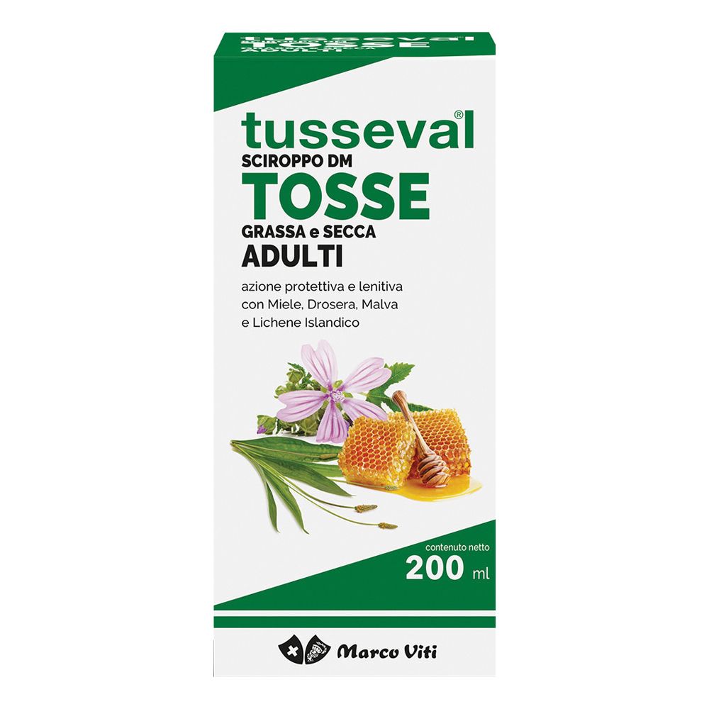 Tusseval Sciroppo Tosse Adulti 200 Ml