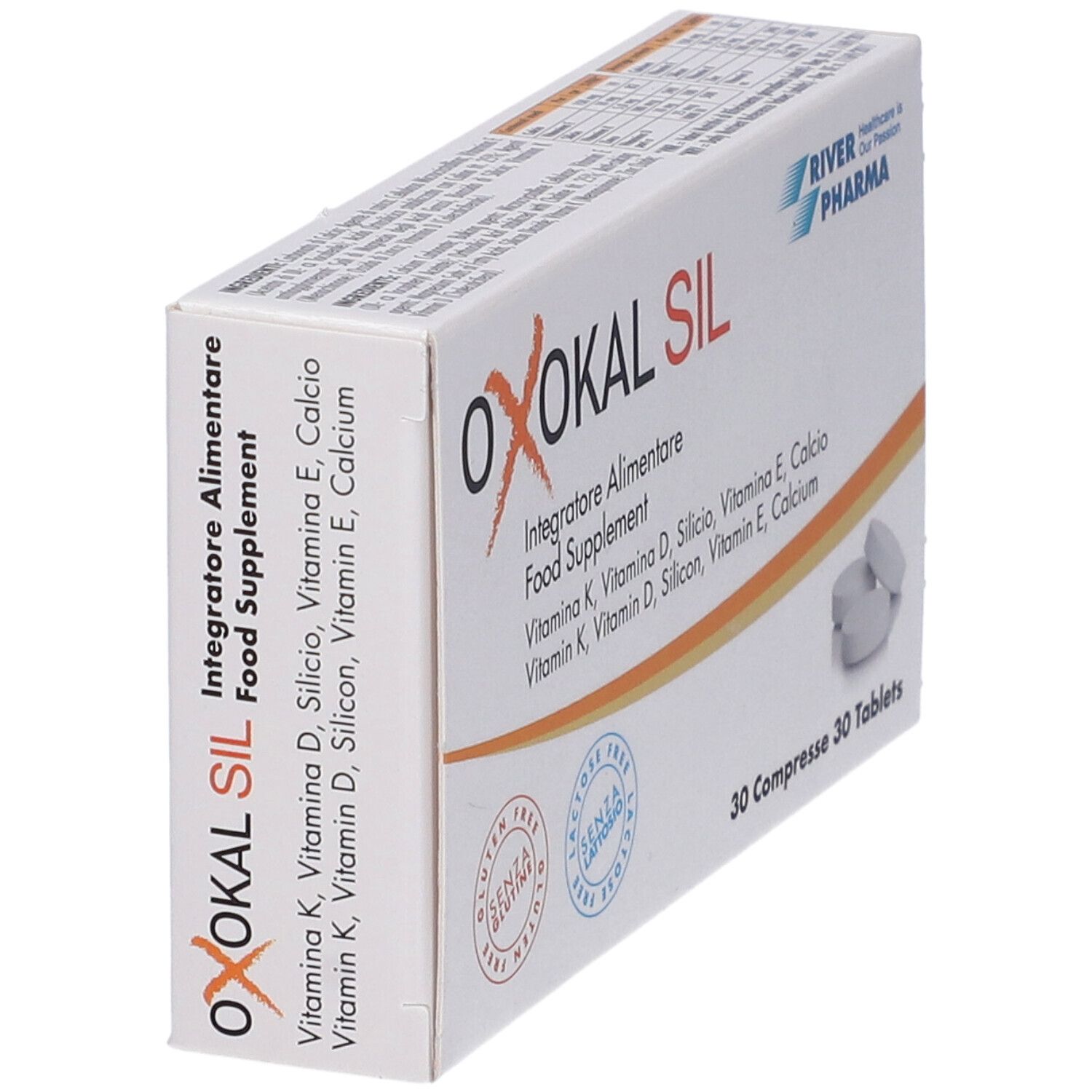 Oxokal Sil 30 Compresse Astuccio 21 G