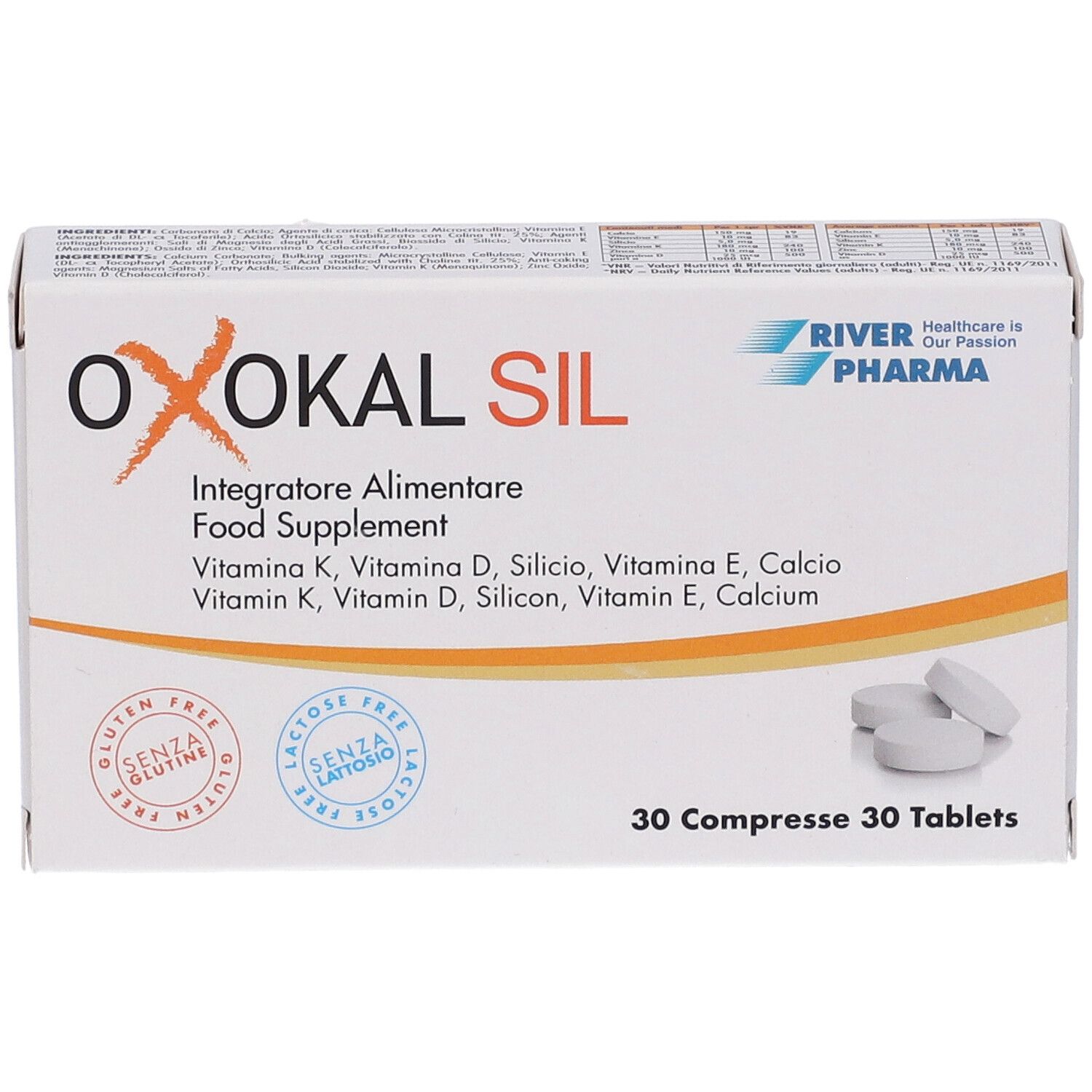 Oxokal Sil 30 Compresse Astuccio 21 G