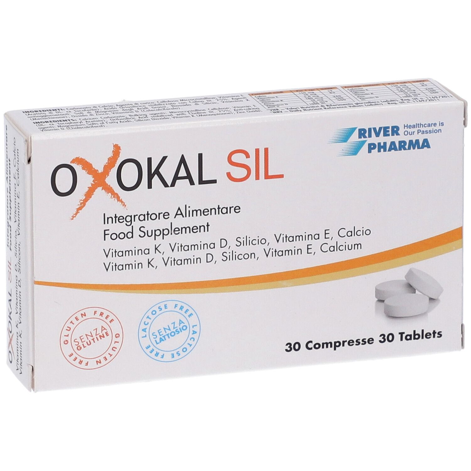Oxokal Sil 30 Compresse Astuccio 21 G