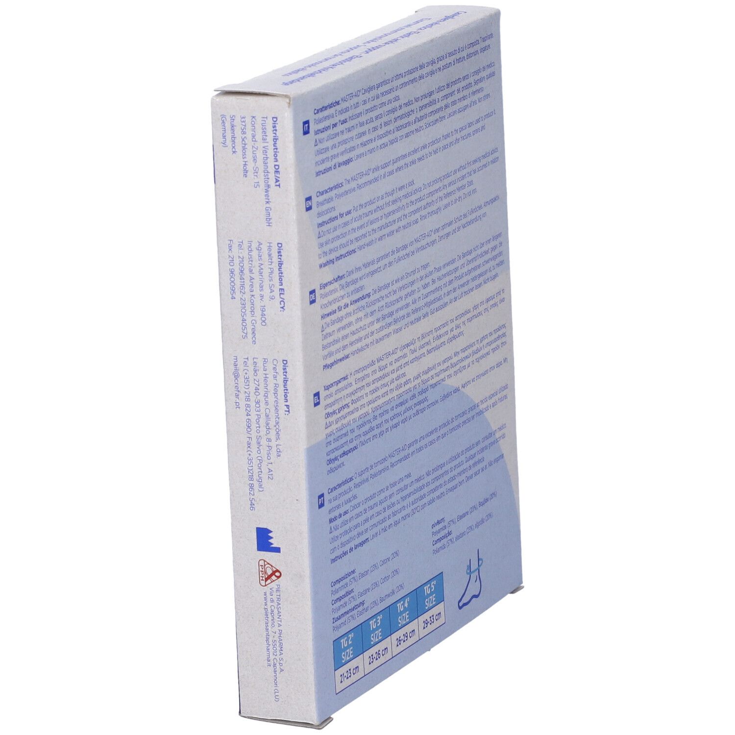 Cavigliera Elastica Master-Aid Sport Taglia 3 23/26Cm